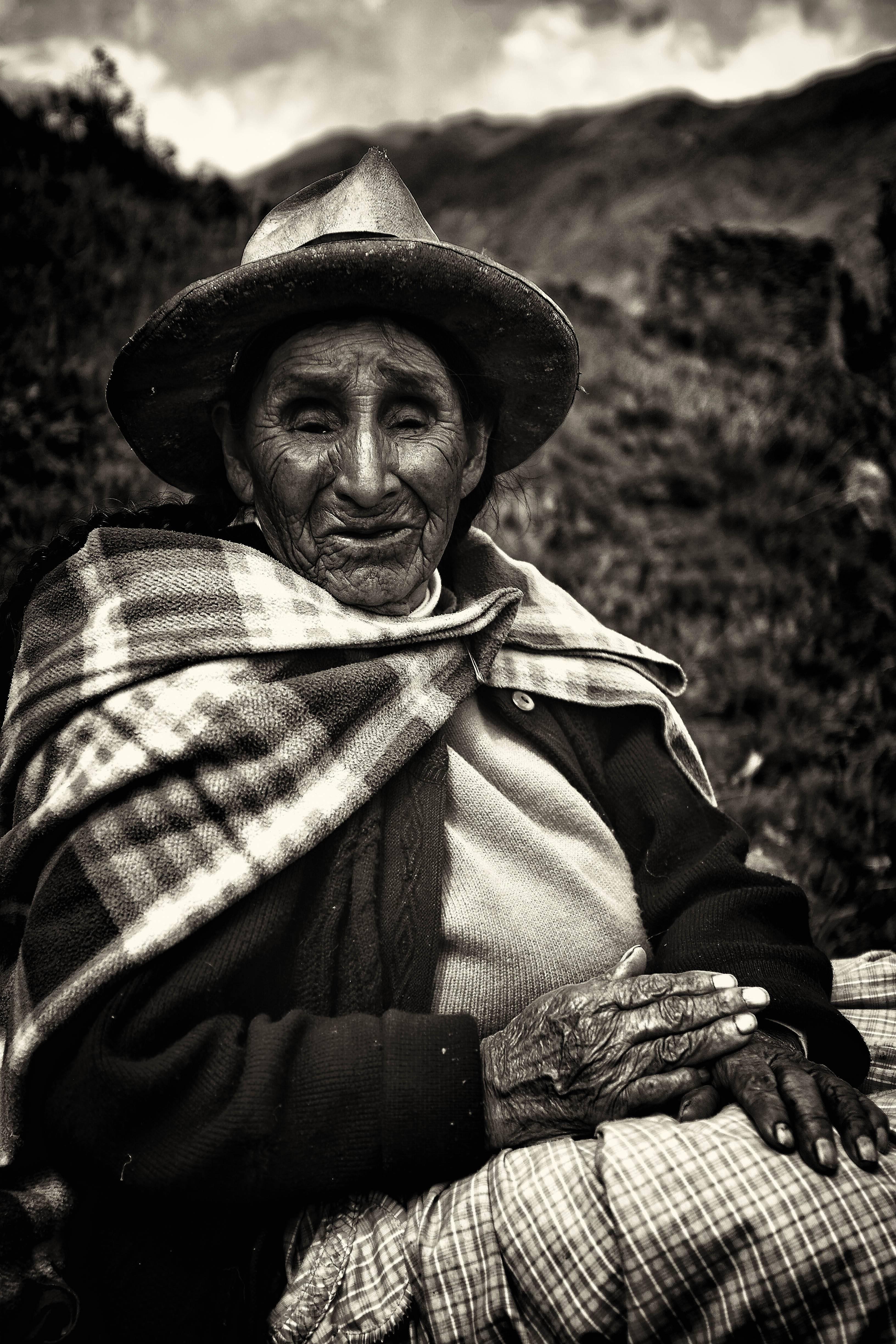 Zack Whitford Portrait Photograph - Quechuan Woman