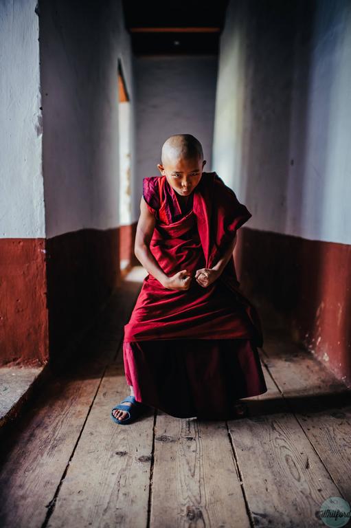 Zack Whitford Color Photograph - Behind the Robe
