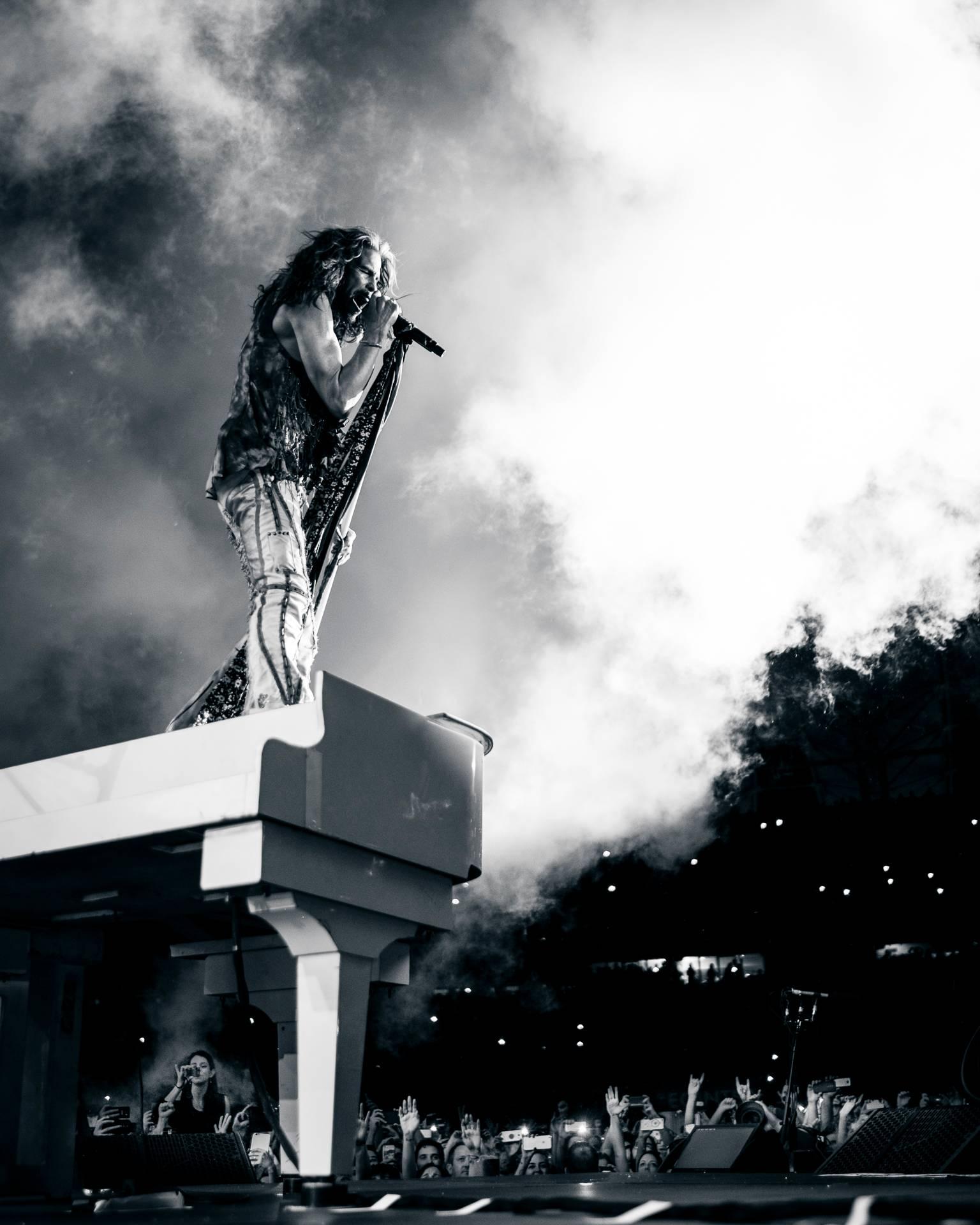 Steven Tyler in Concert

Archival pigment print 

Edition size:  25

16" x 20"  print

Please inquire about framing options

BIO
"A gifted young street photographer, who just happens to be the son of Aerosmith’s rhythm guitarist, Brad Whitford, is