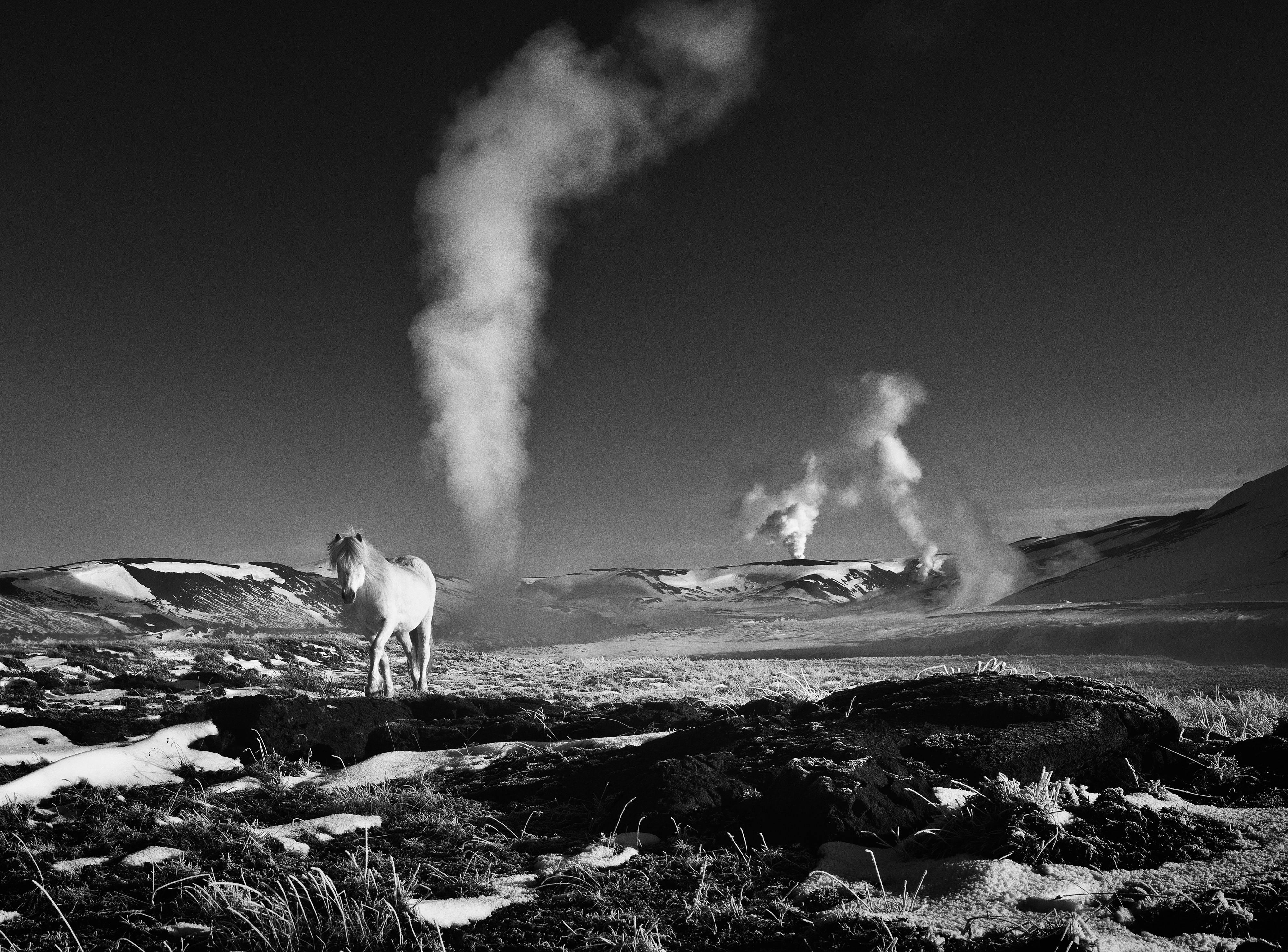 David Yarrow Black and White Photograph - Lord Of The Rings