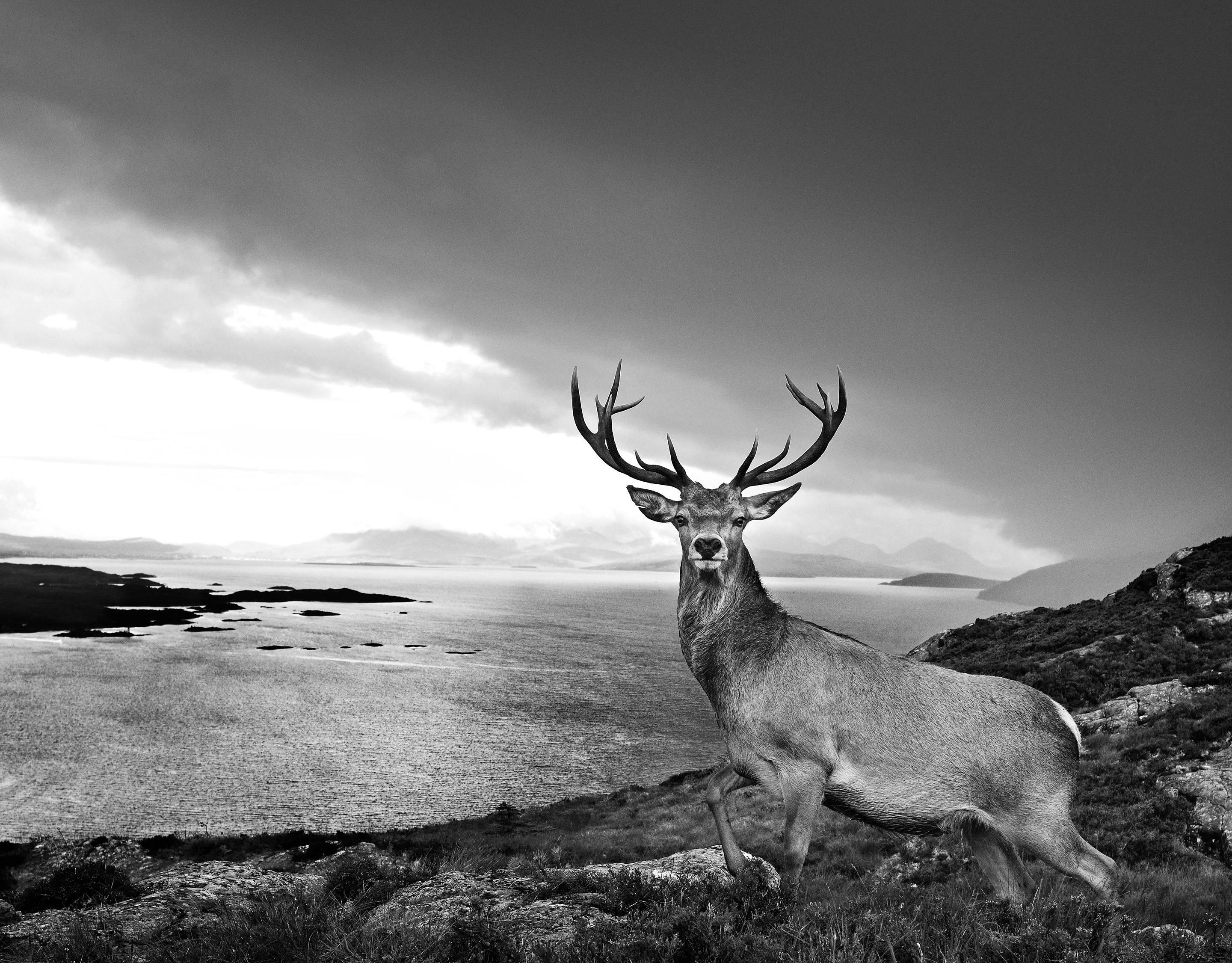 David Yarrow Black and White Photograph - Over the Sea to Skye