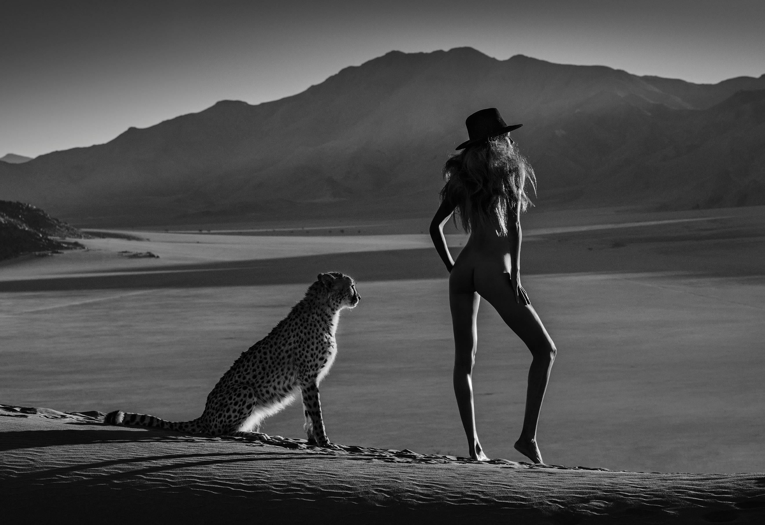 David Yarrow Black and White Photograph - African Tails