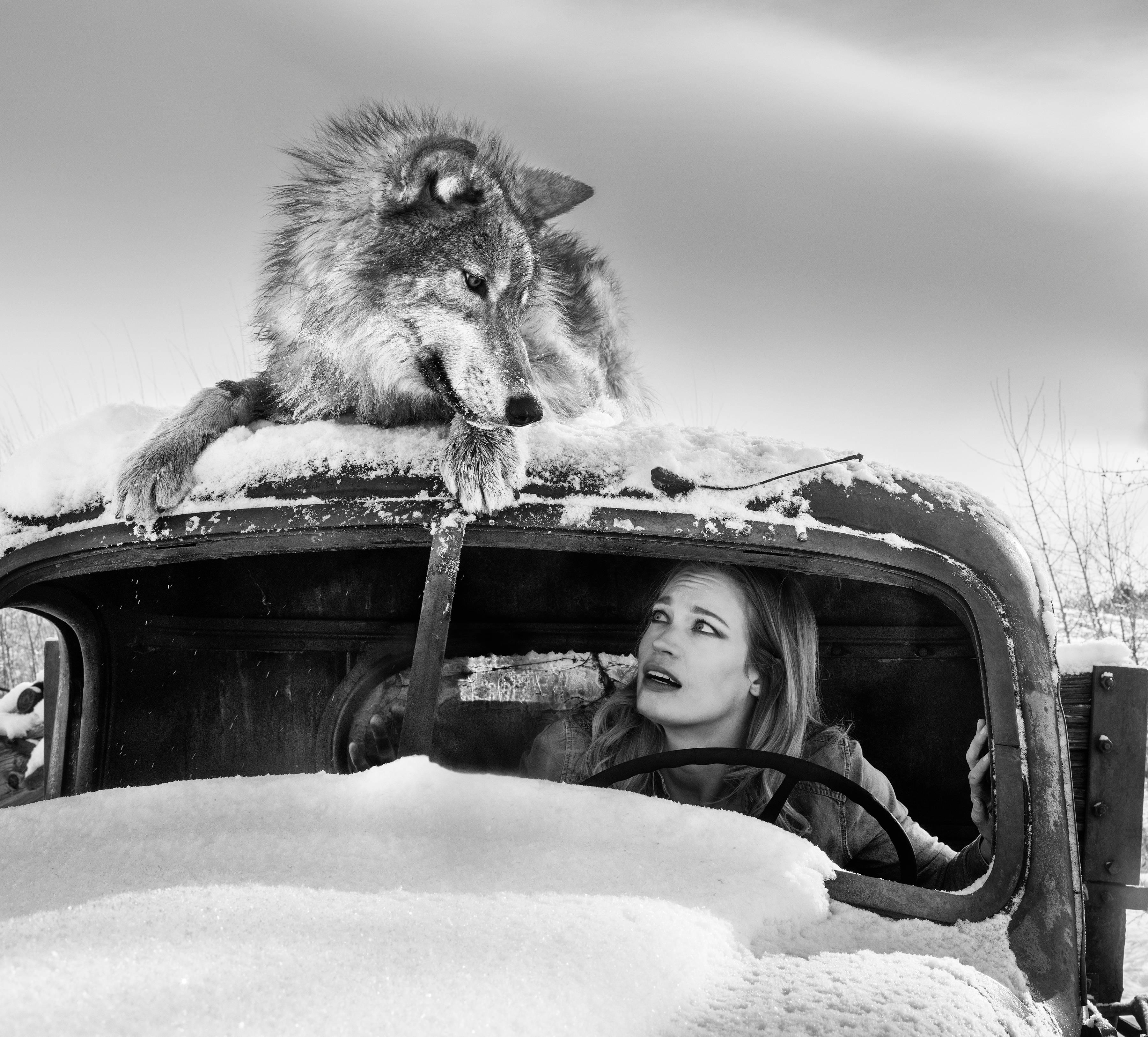 David Yarrow Black and White Photograph - A Street Car Named Desire
