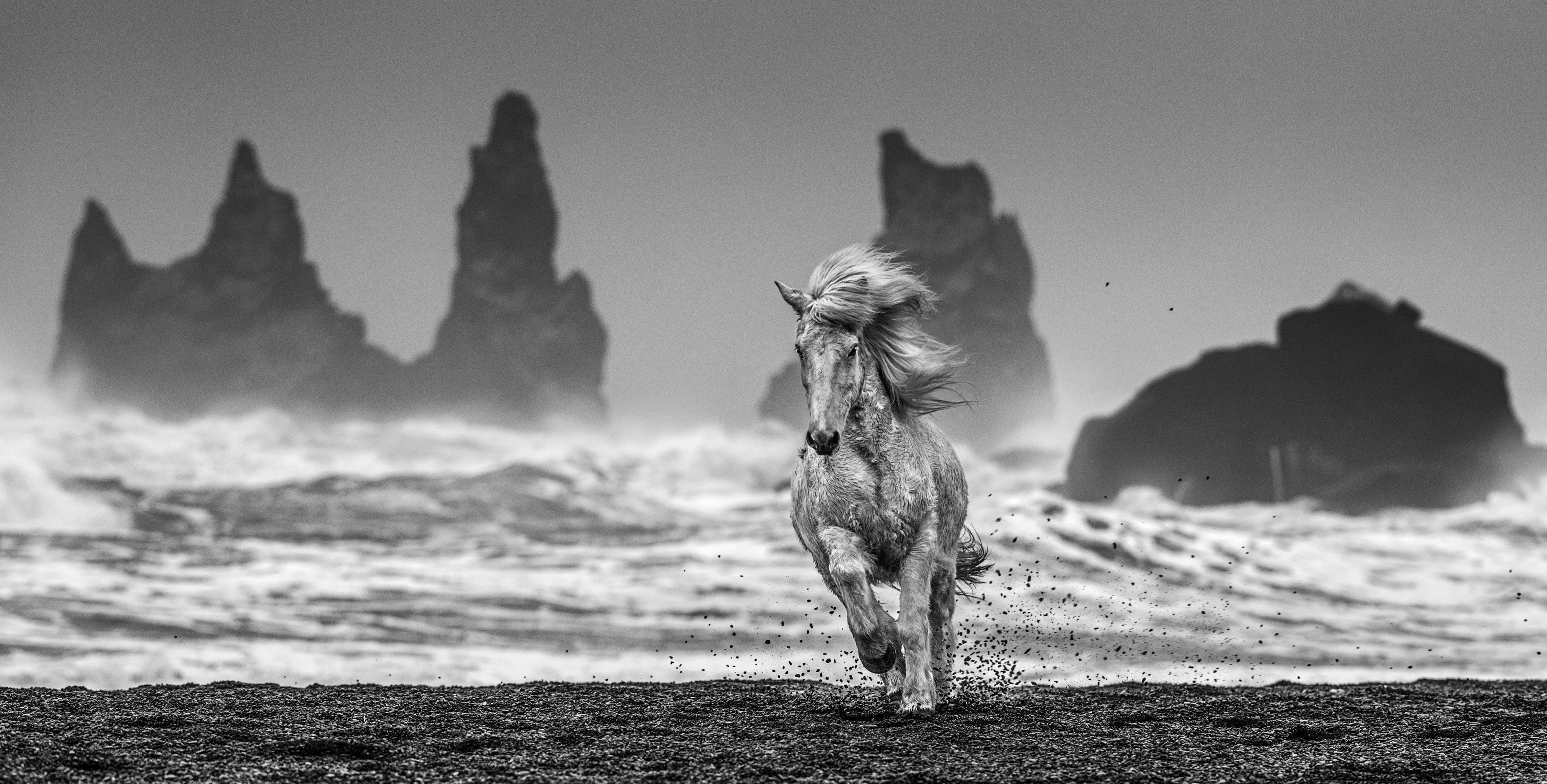 David Yarrow Landscape Photograph - White Horses