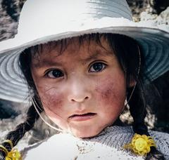 Quechuan Girl by Zack Whitford - Contemporary Portrait Photography