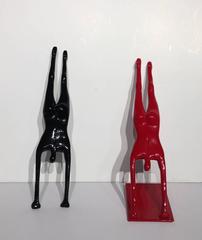 Salto de Kostis Georgiou - Escultura figurativa decorativa - Yoga