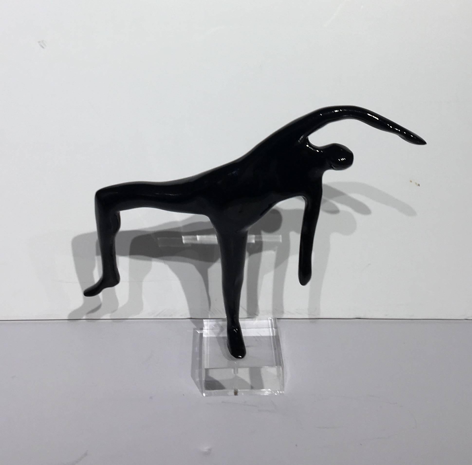 Thesis von Kostis Georgiou – Yoga – Figurative Skulptur im Angebot 4