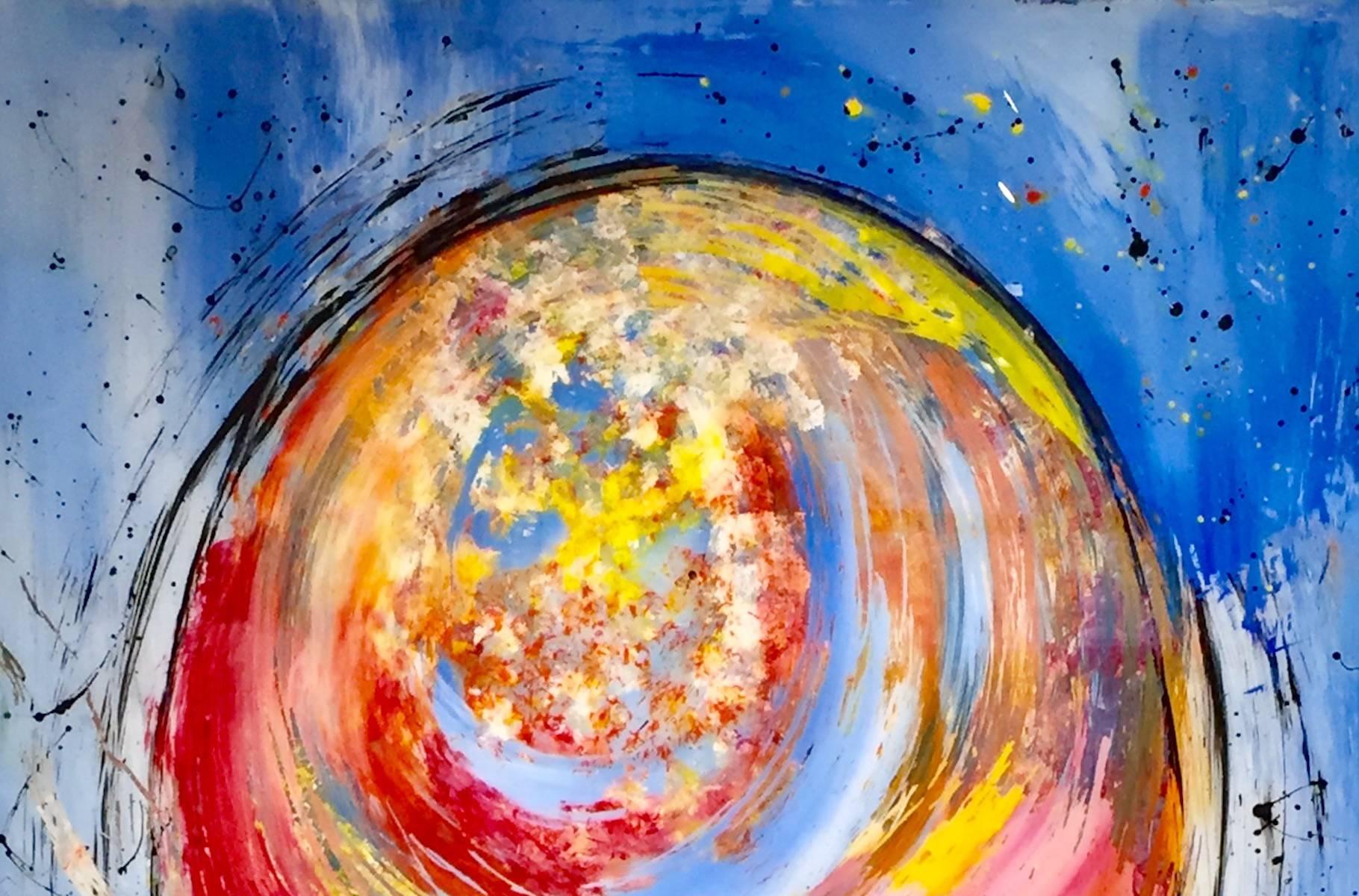 MULTIVERSE I - Painting by Arica Hilton