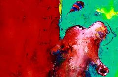 Ecce Homo by Kostis Georgiou - Díptico - Óleos abstractos