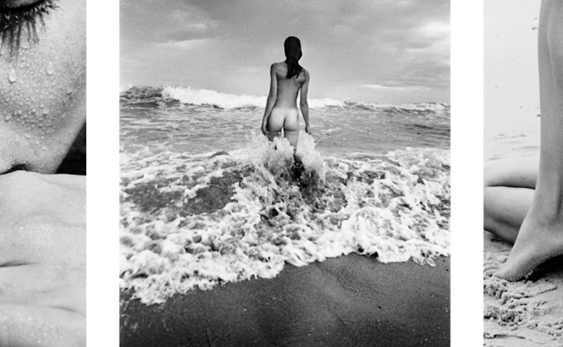 Rejuvenate Triptychon (Grau), Nude Photograph, von Hugh Arnold