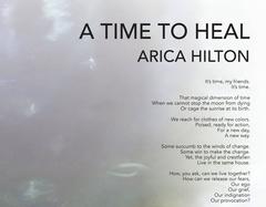 A TIME TO HEAL (brossura tipografica e stampa a pigmenti d'archivio)