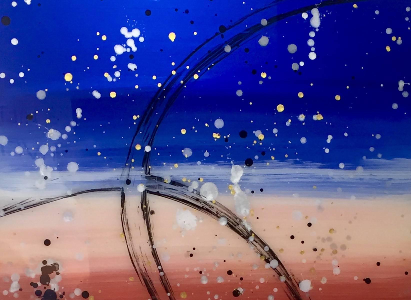 Serenidad VII - Mixed Media Art Contemporáneo de Arica Hilton