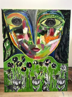 VIOLET - pittura ad olio - ritratto