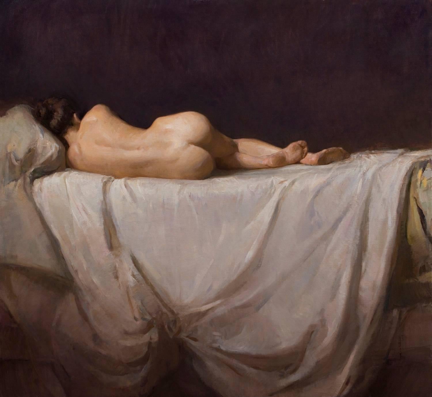 Angel Ramiro Sanchez Nude Painting - Nude