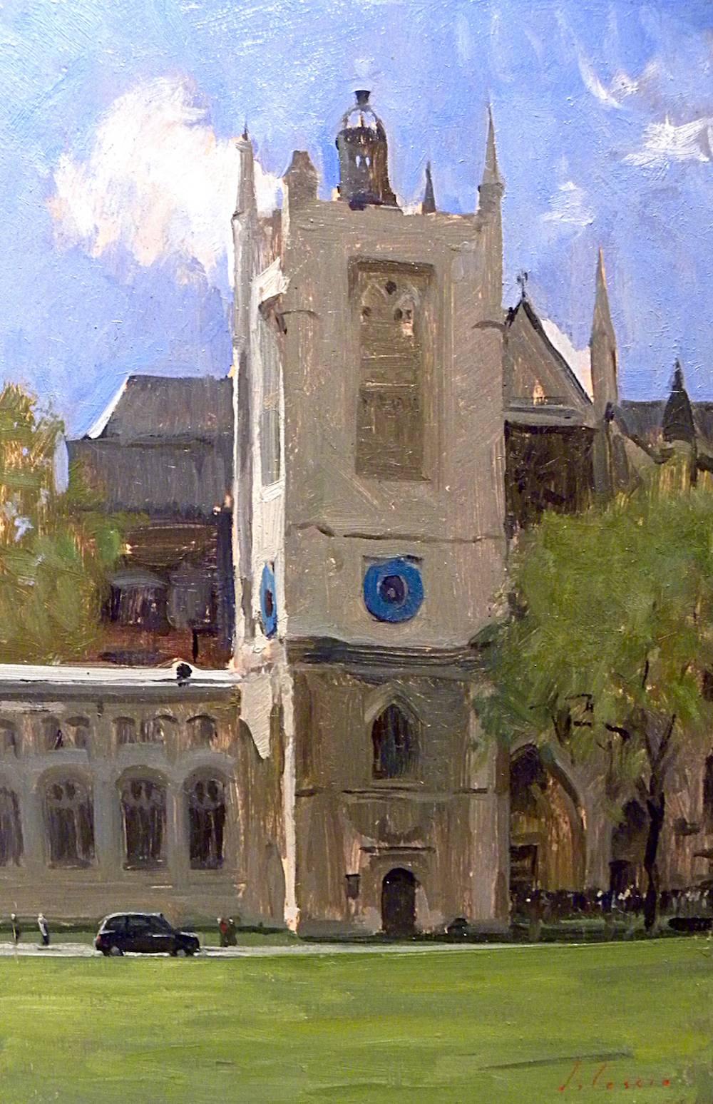 Marc Dalessio Landscape Painting - St. Margarets Church