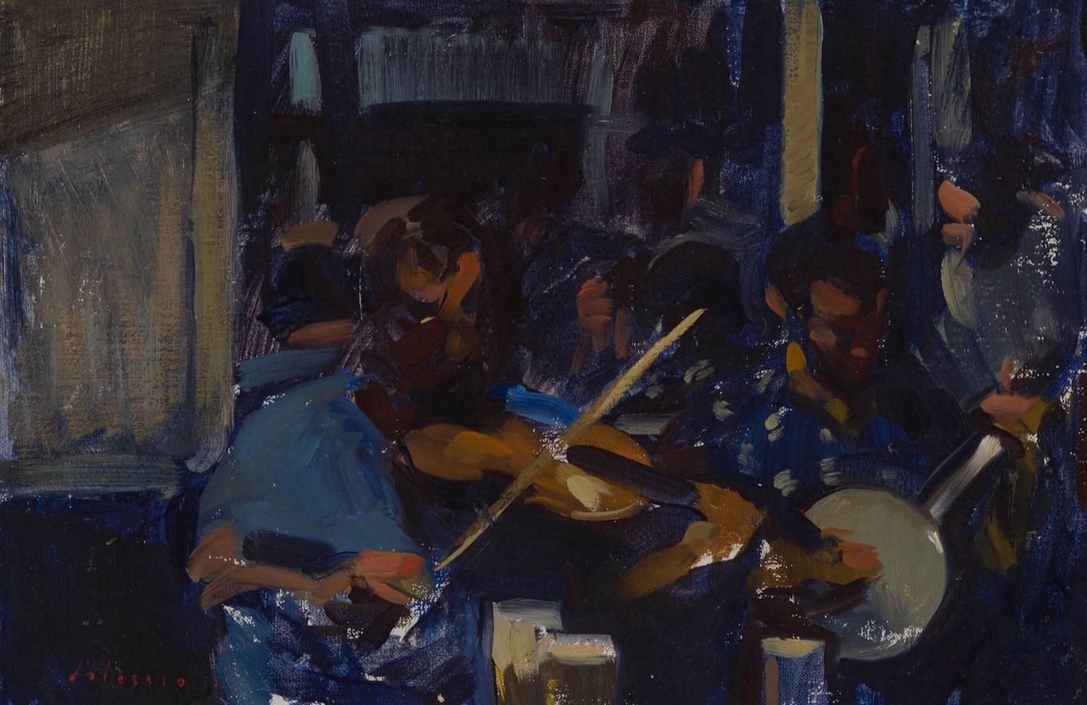 Marc Dalessio Figurative Painting - Musicians