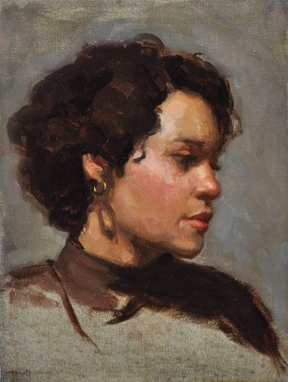 Edward Minoff Portrait Painting - Candice