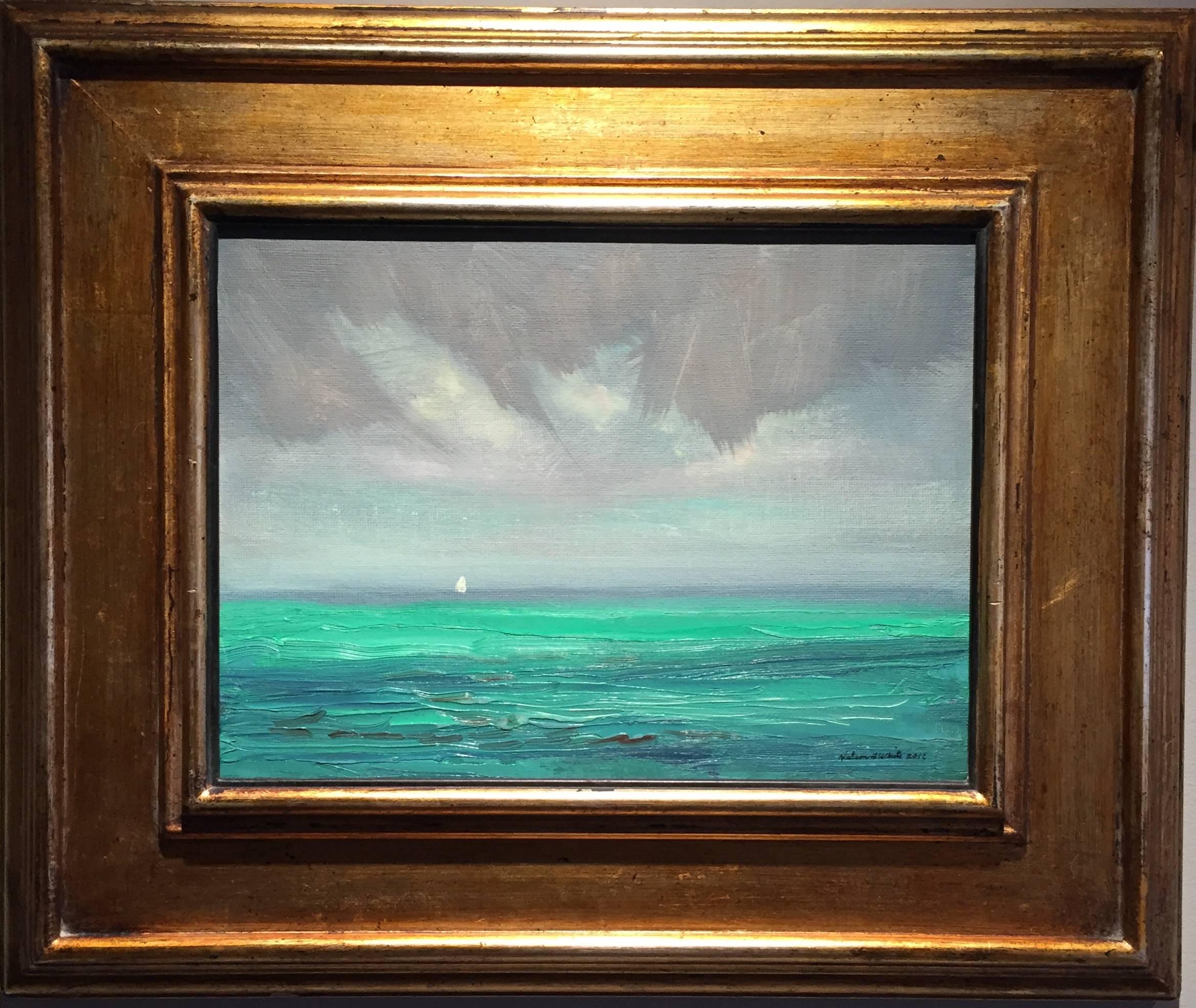 Sea & Sky Bahamas - Painting by Nelson H. White