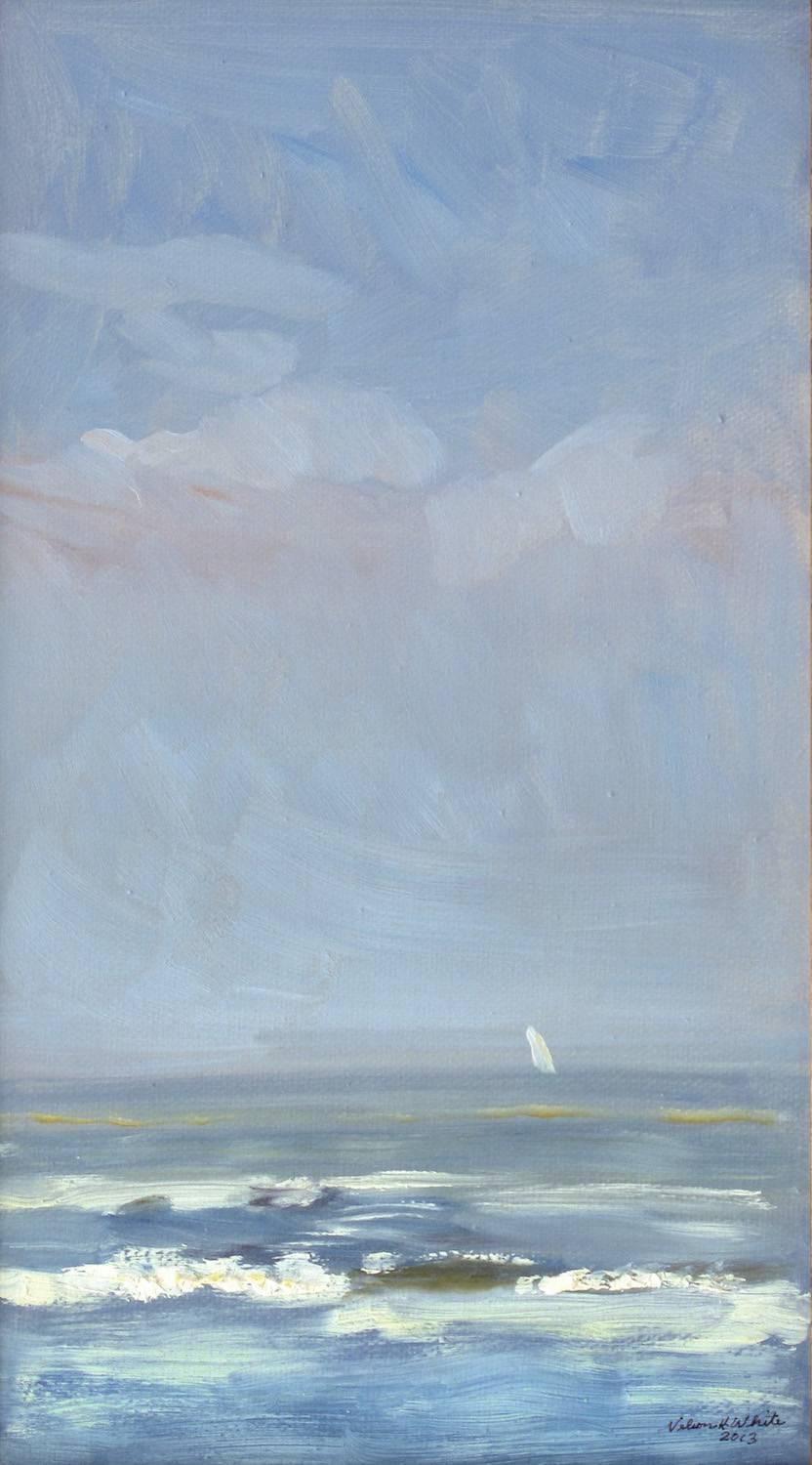 Nelson H. White Landscape Painting - Clouds, Sea and Sky