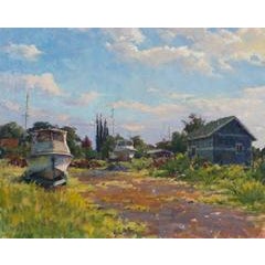 Boats on a Back Lot 1