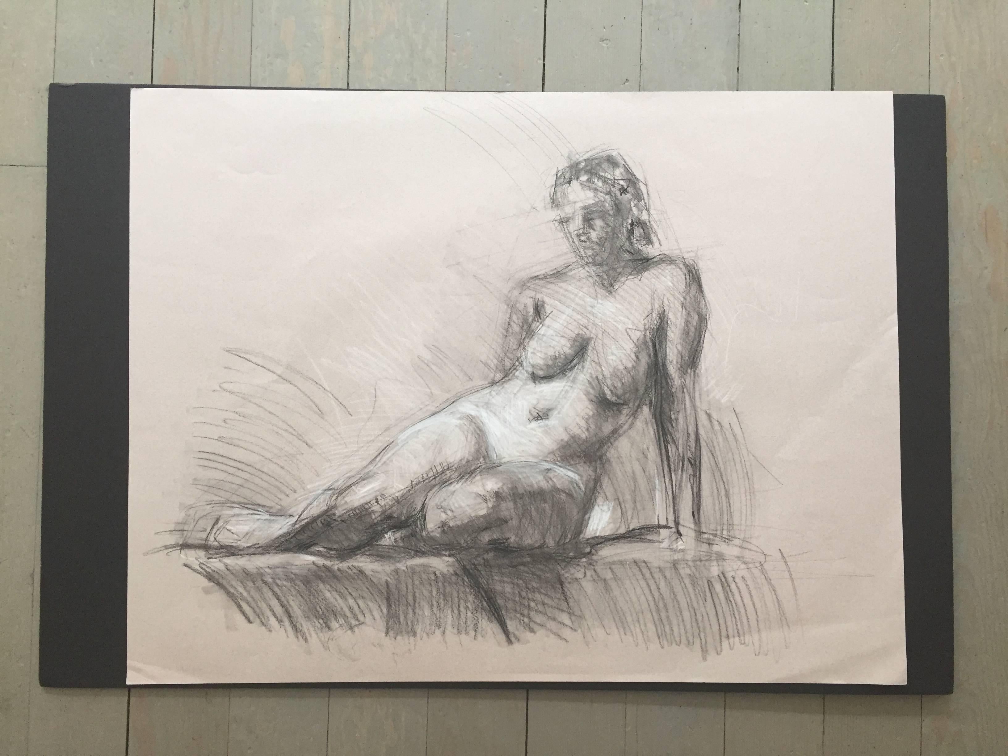 Croquis d'un nu n° 3 - Académique Art par Ben Fenske