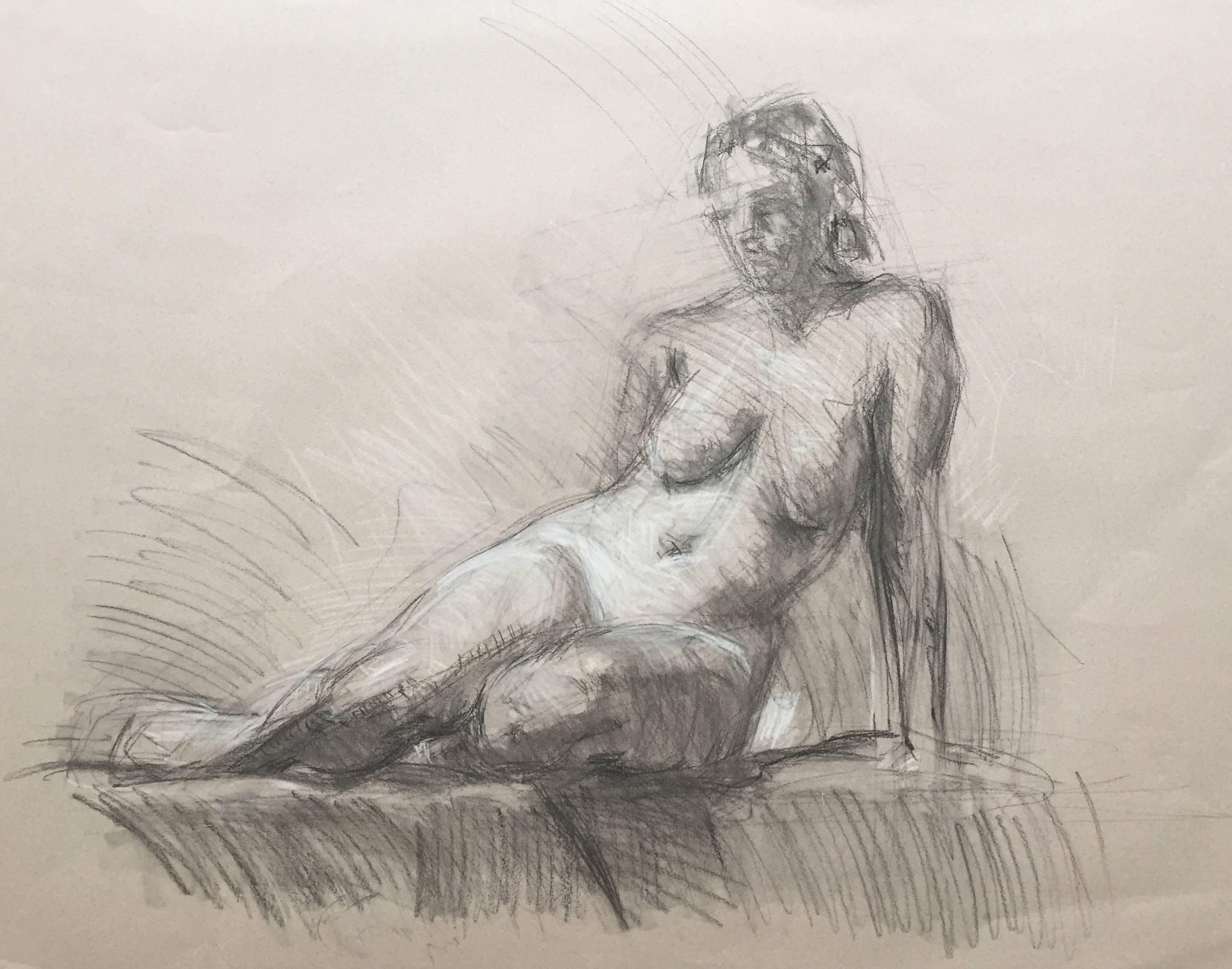 Nude Sketch No. 3 - Art by Ben Fenske