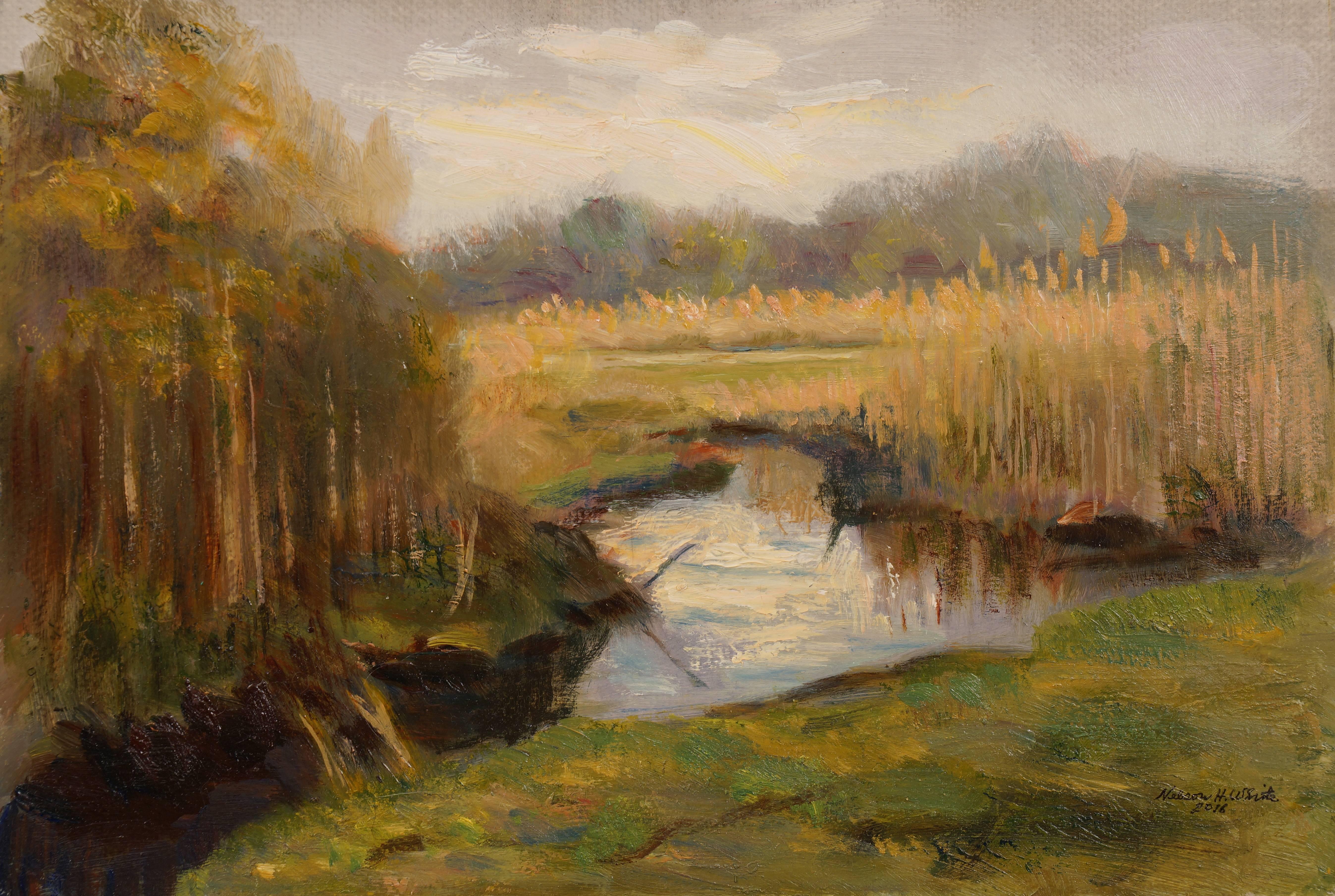 Nelson H. White Landscape Painting - The Marsh