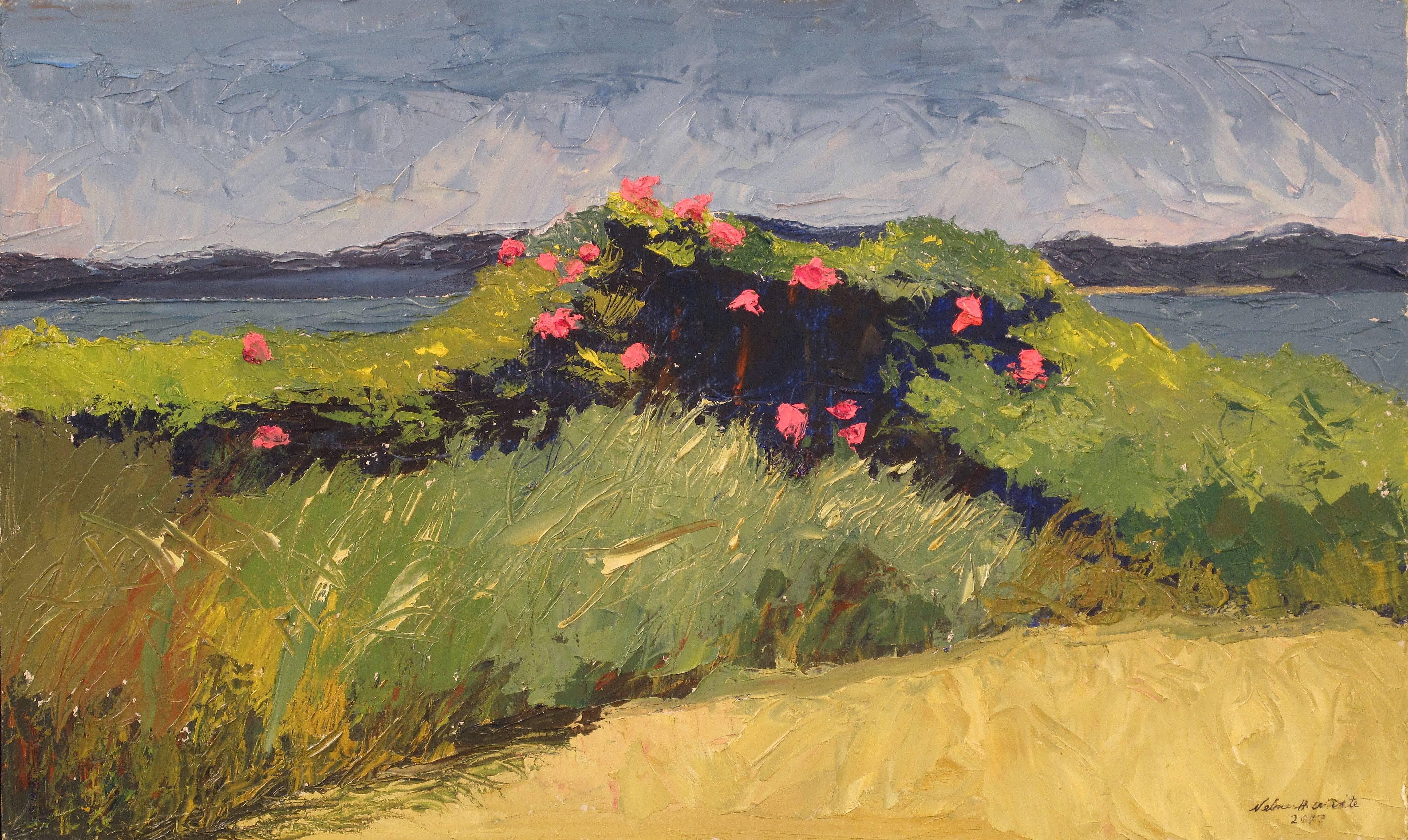 Nelson H. White Landscape Painting - The Wild Roses