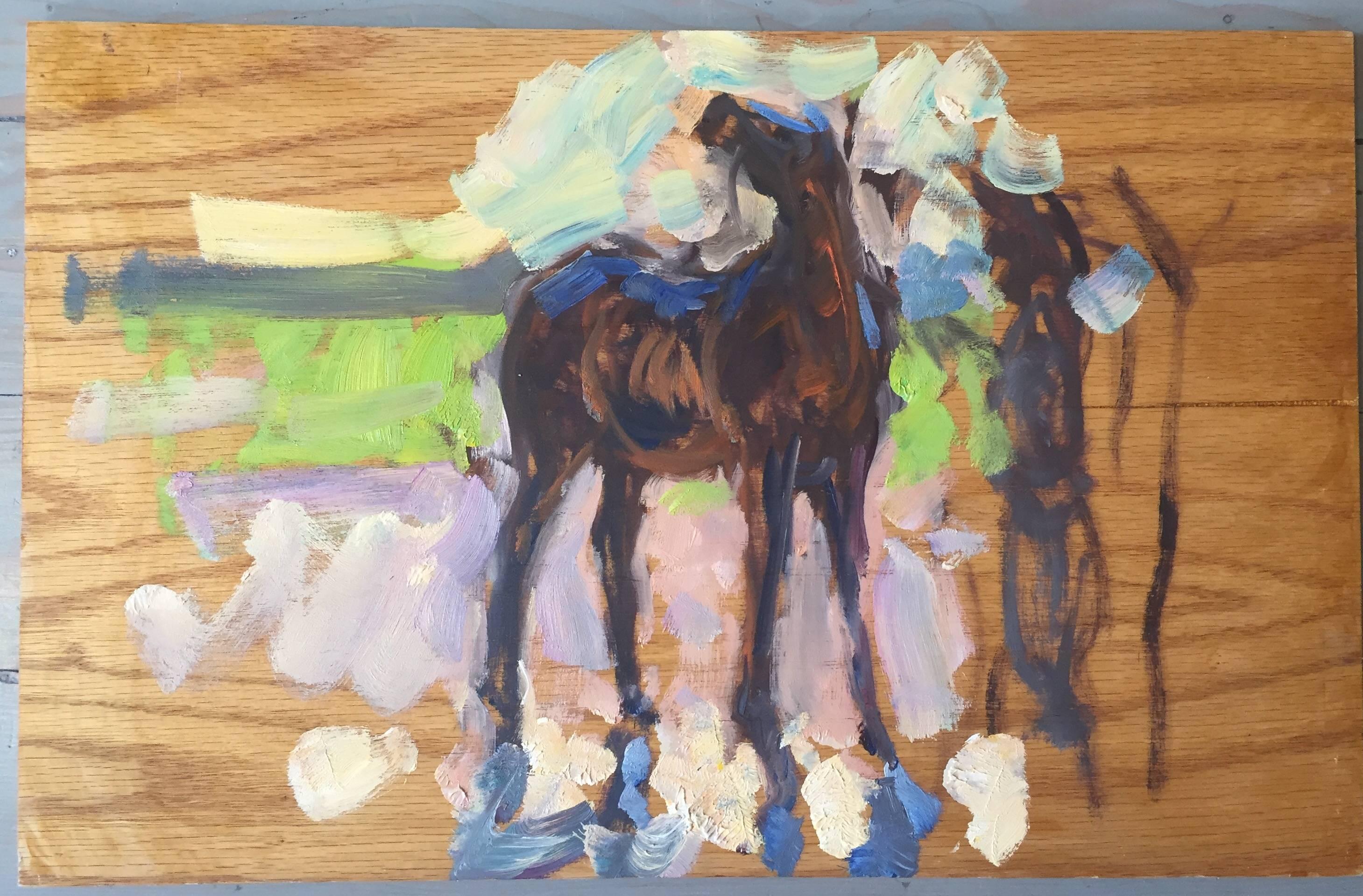 Croquis de cheval (en anglais) - Painting de Ben Fenske