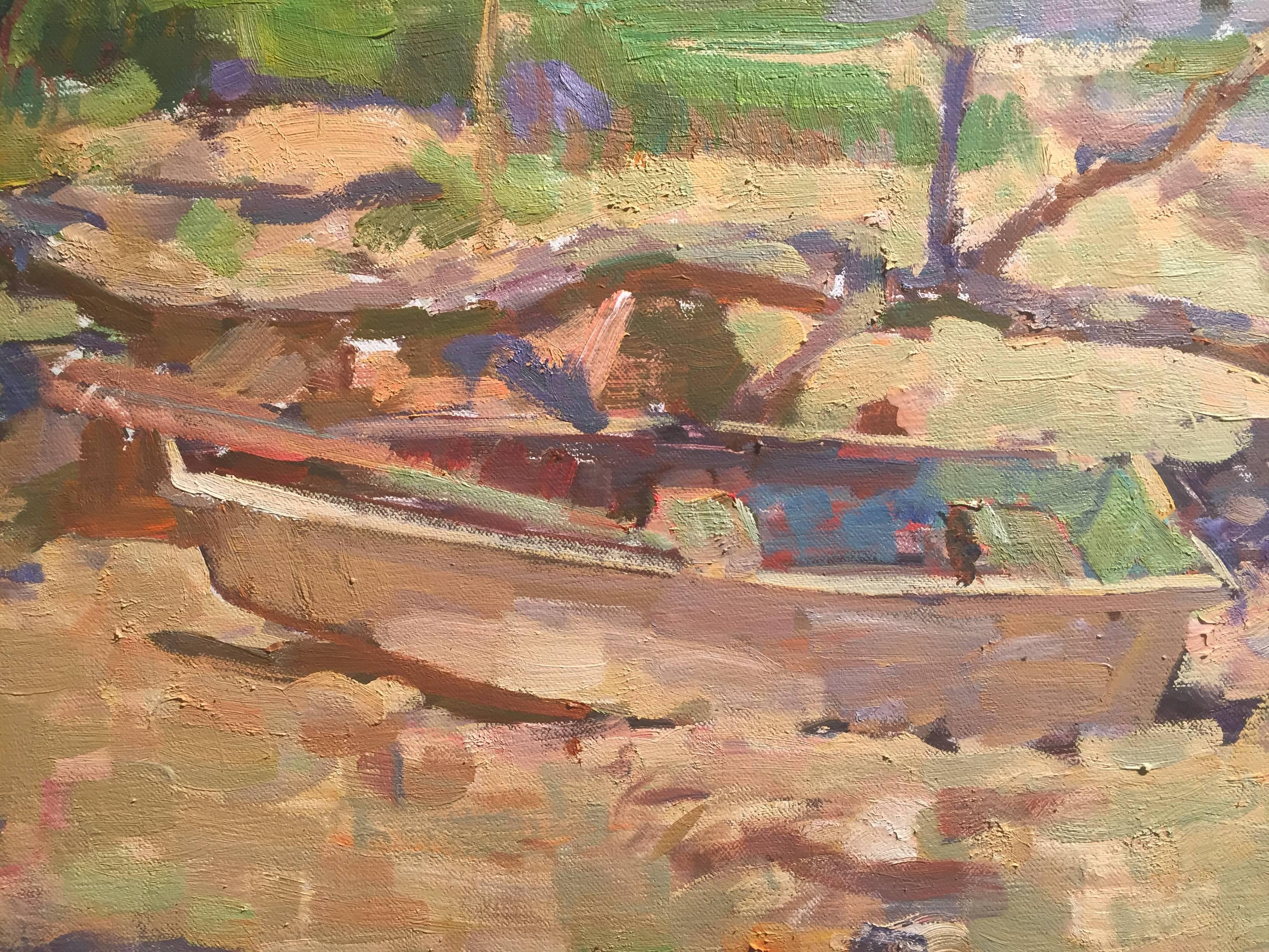 the skiff painting