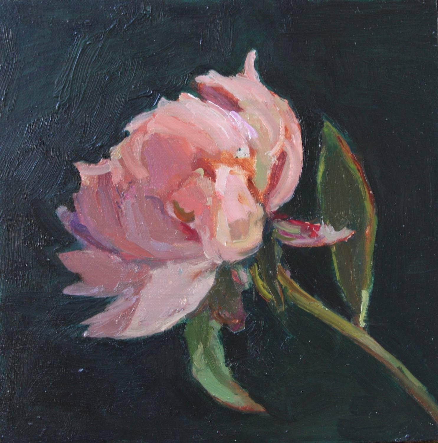 Still-Life Painting Maryann Lucas - La subtilité en rose
