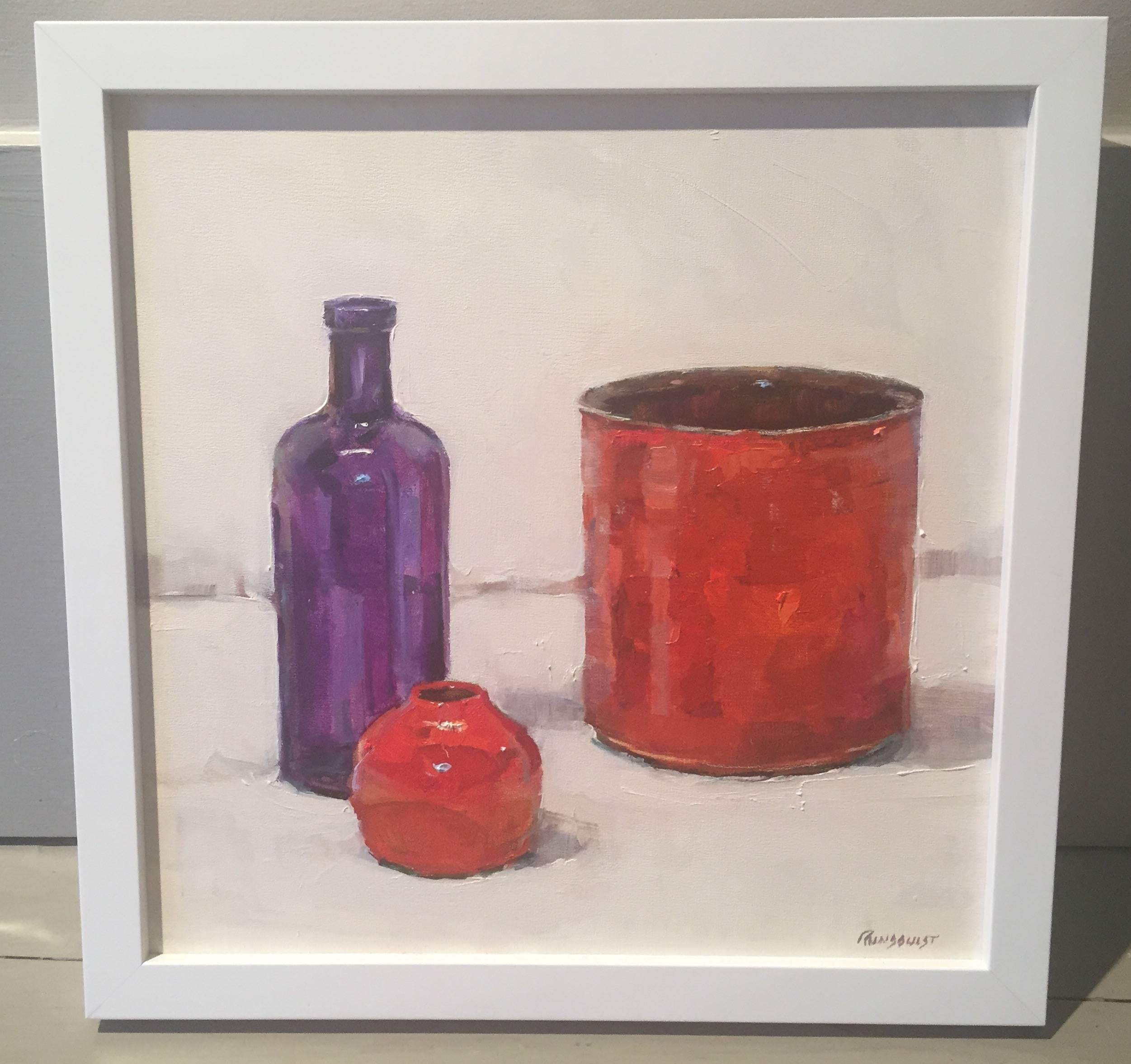 Ink Well Red - Painting by Beth Rundquist