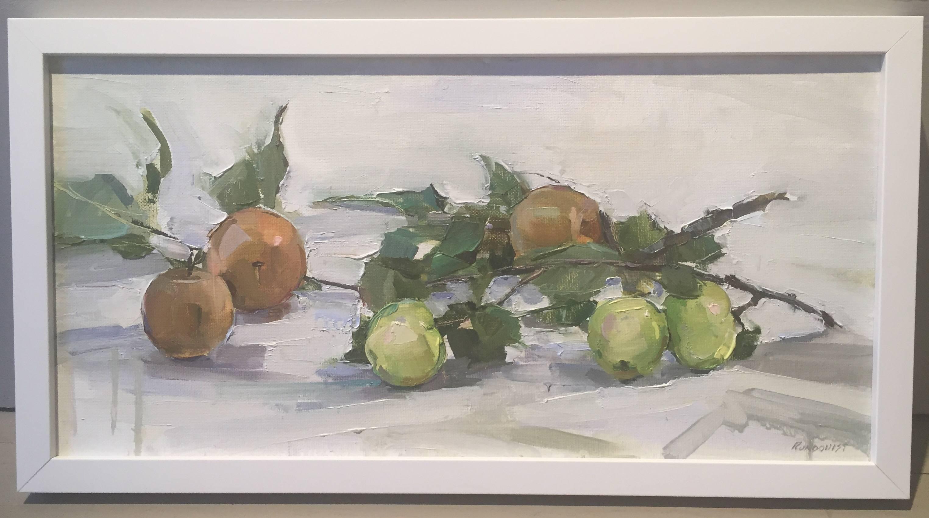 Peras asiáticas - Painting de Beth Rundquist