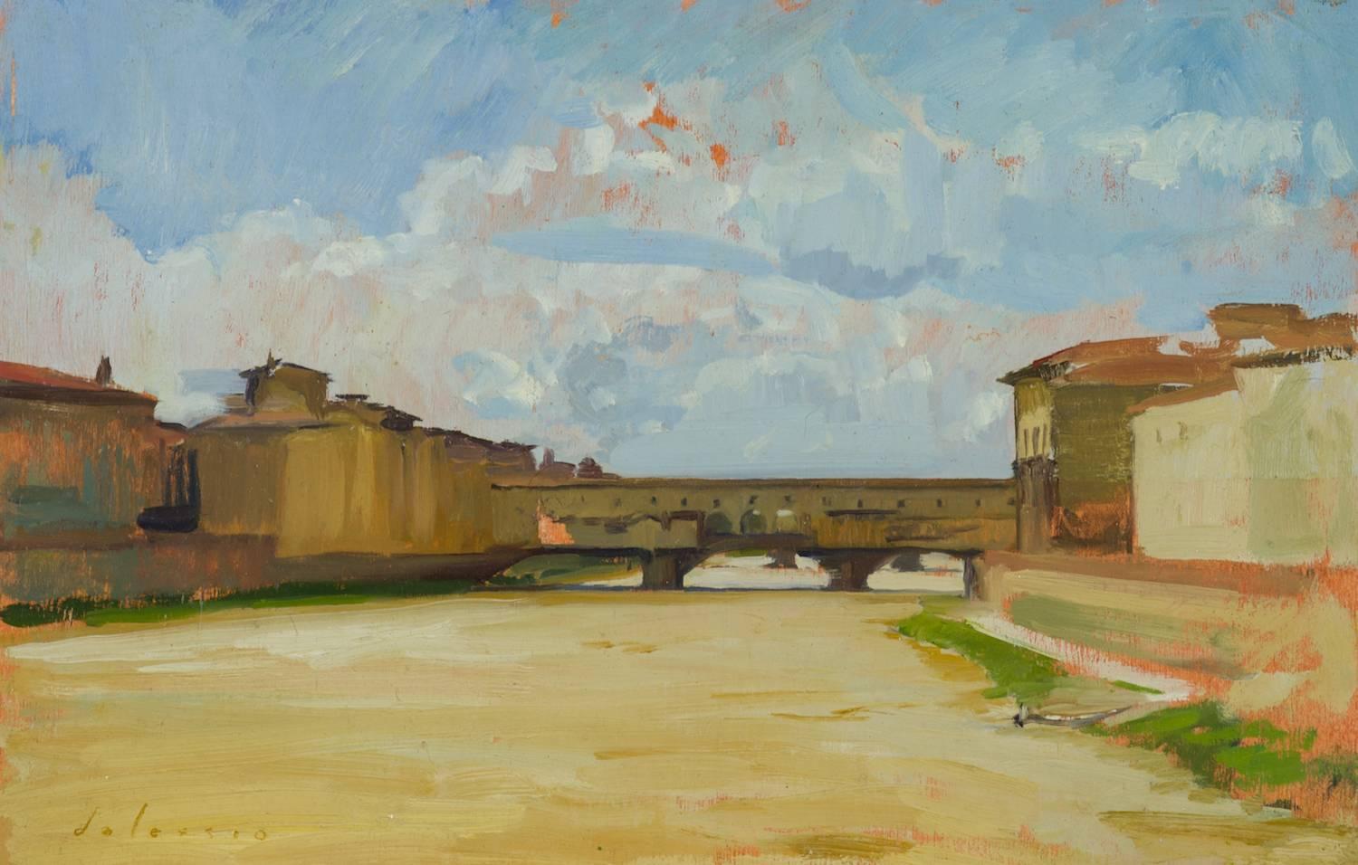 Marc Dalessio Landscape Painting - Ponte Vecchio