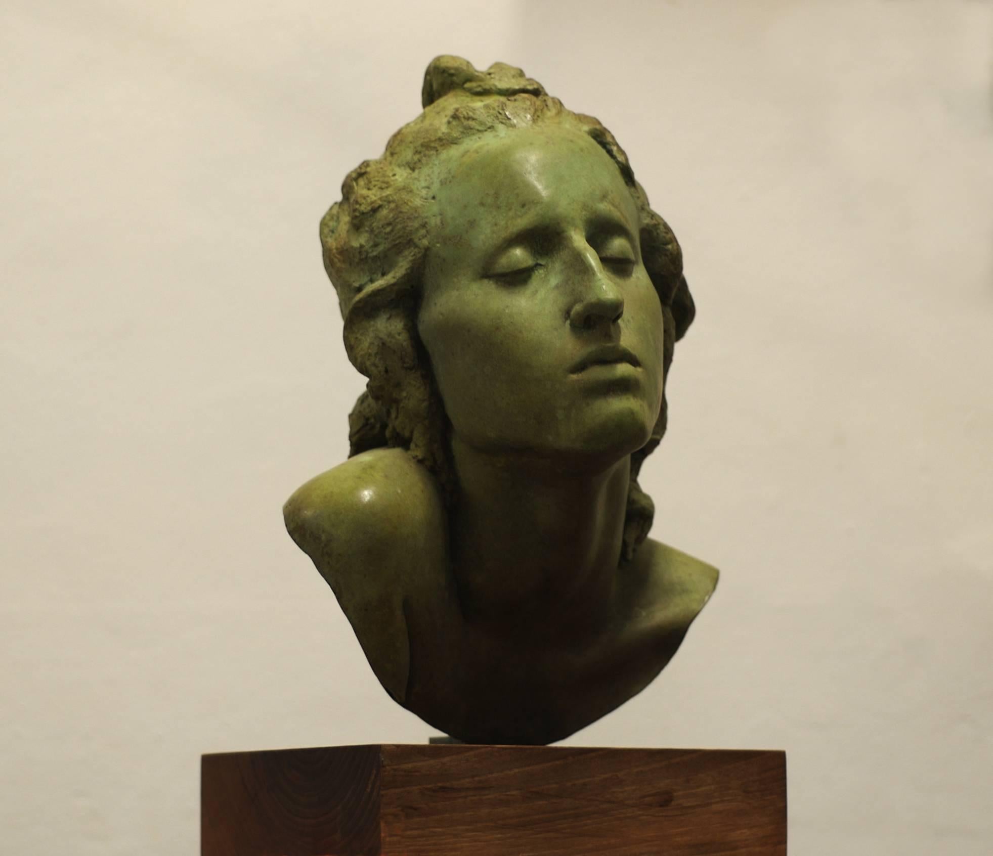 Robert Bodem Figurative Sculpture - Portrait for Awakening