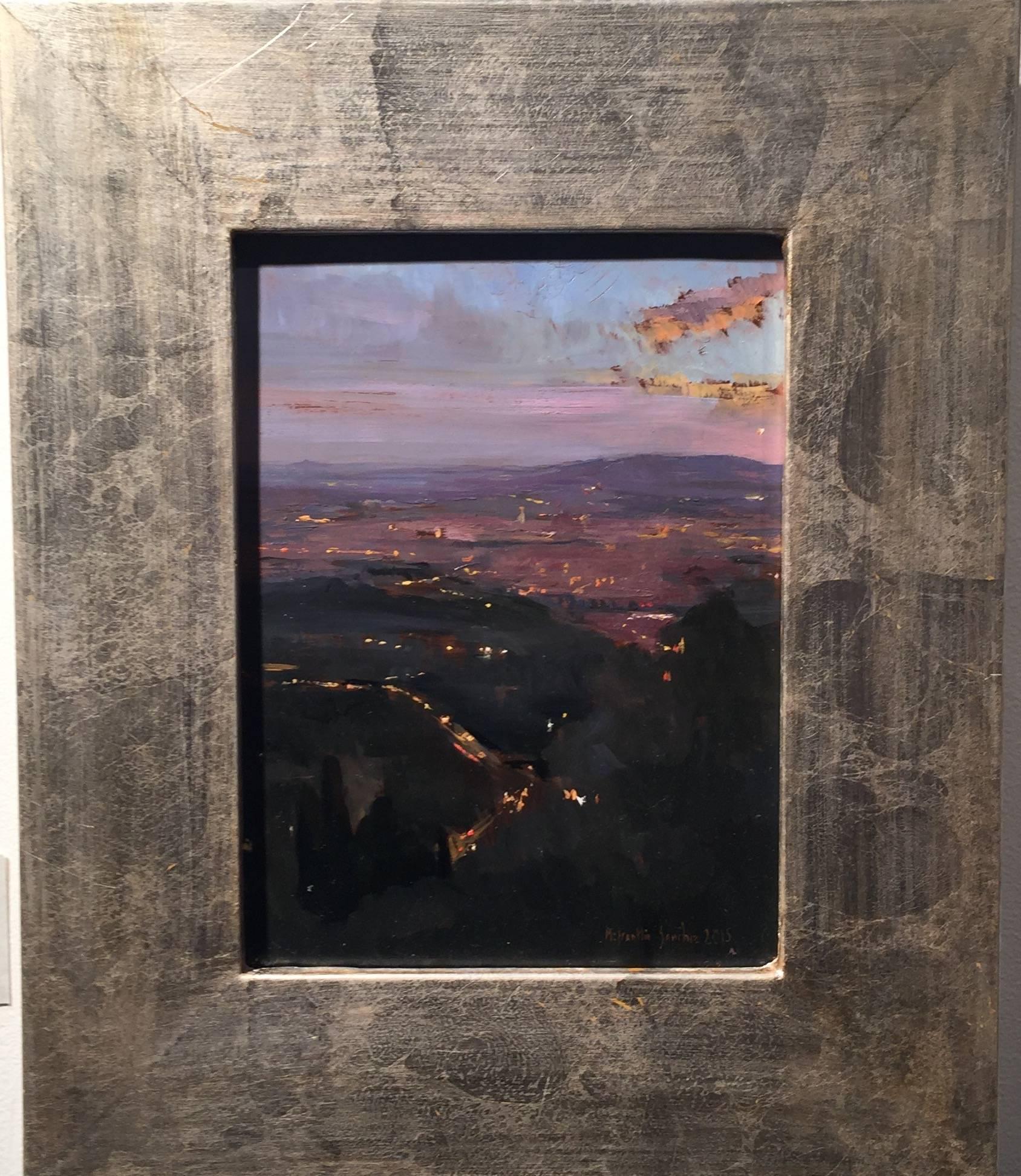 Nightfall Over Florence - Painting by Melissa Franklin Sanchez