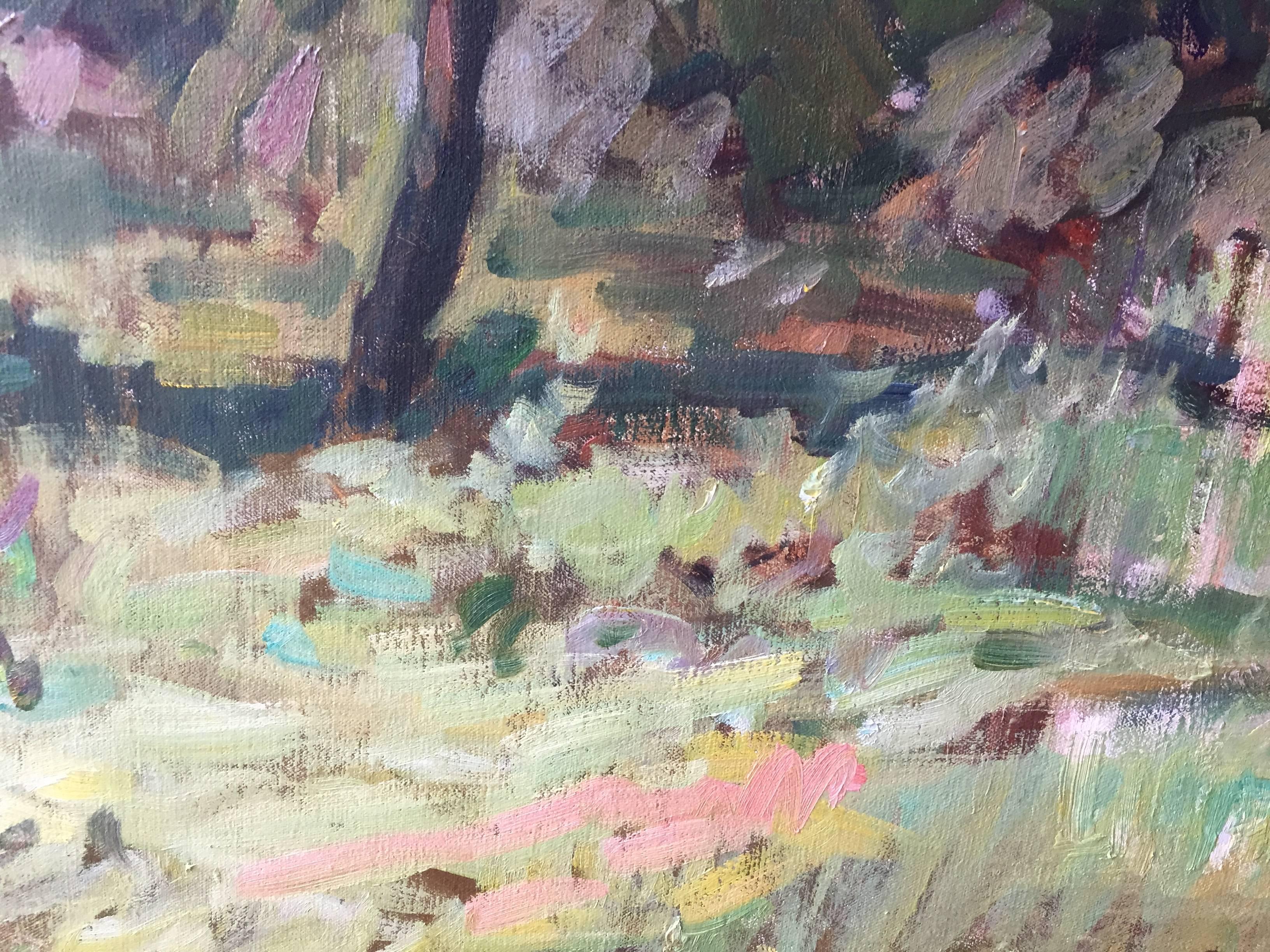 Albero - Painting Impressionismo americano di Ben Fenske
