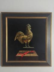 Small Antique Rooster Weathervane