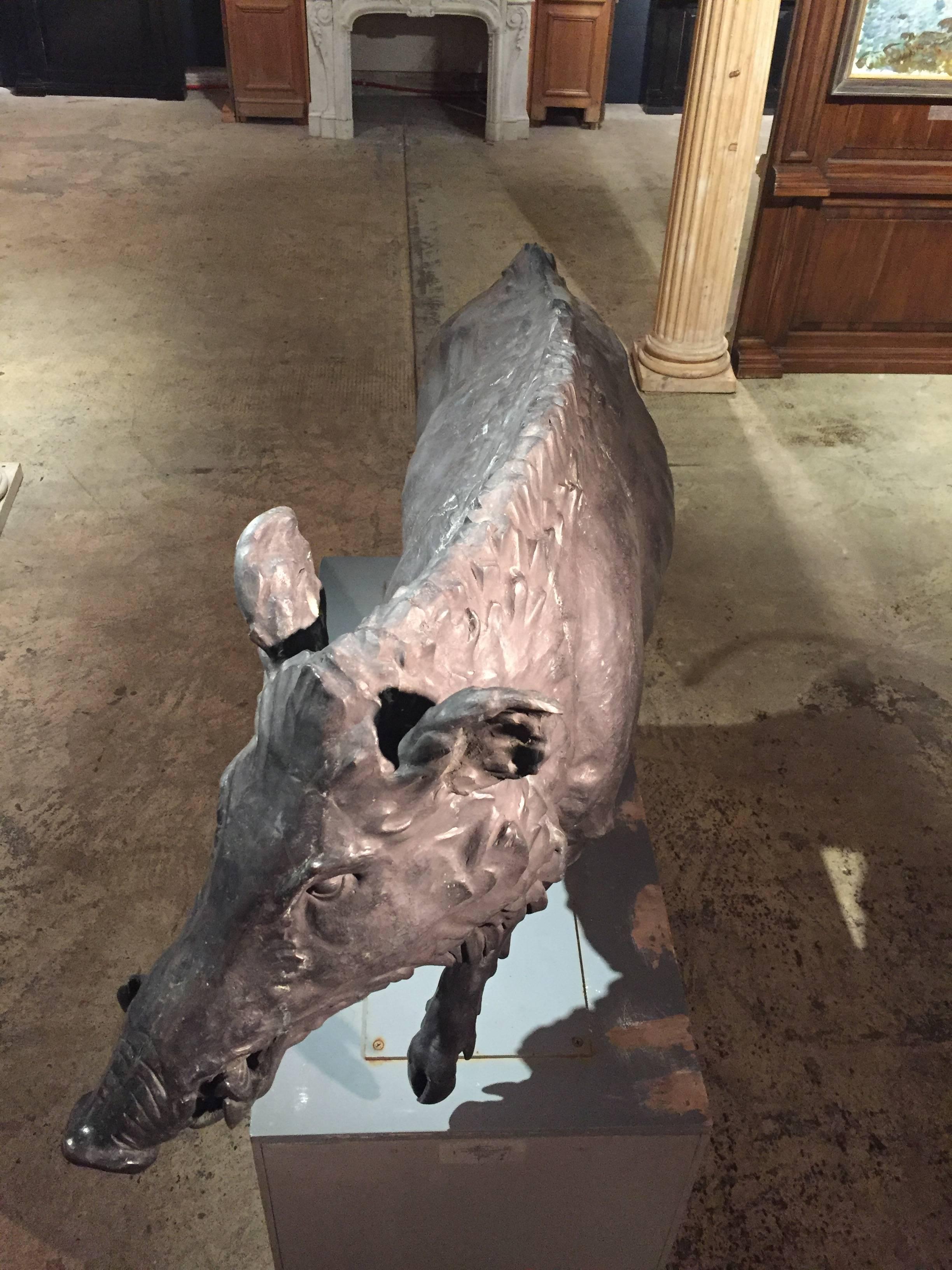 wild boar statue for sale