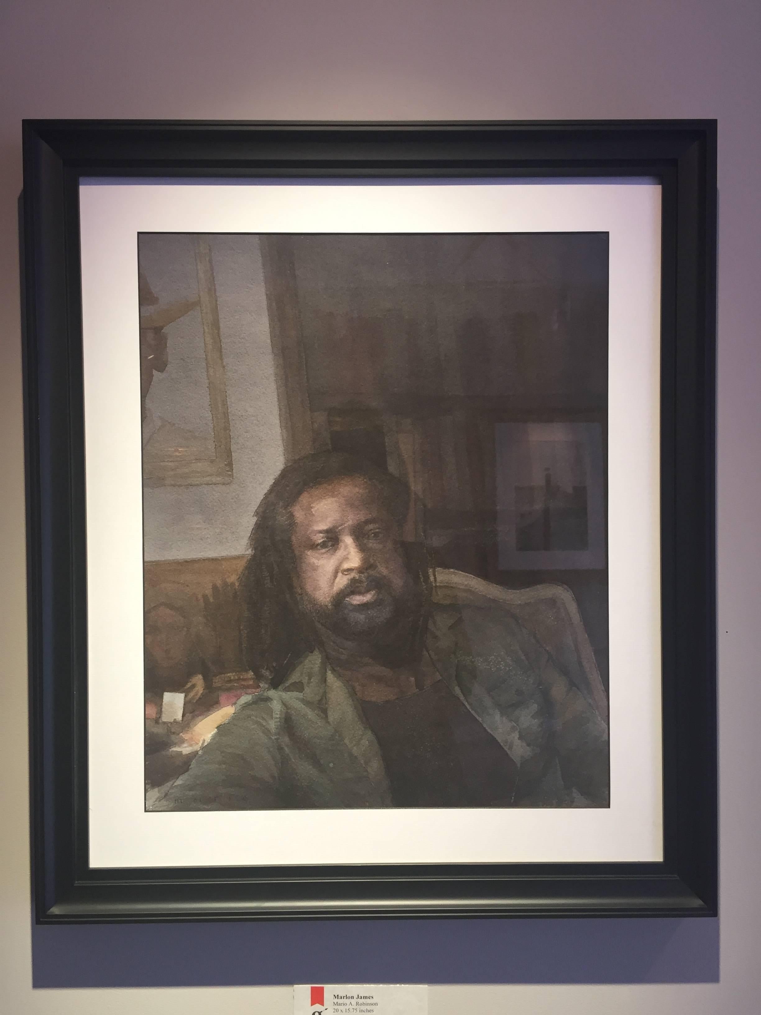 Marlon James - American Impressionist Art by Mario Robinson