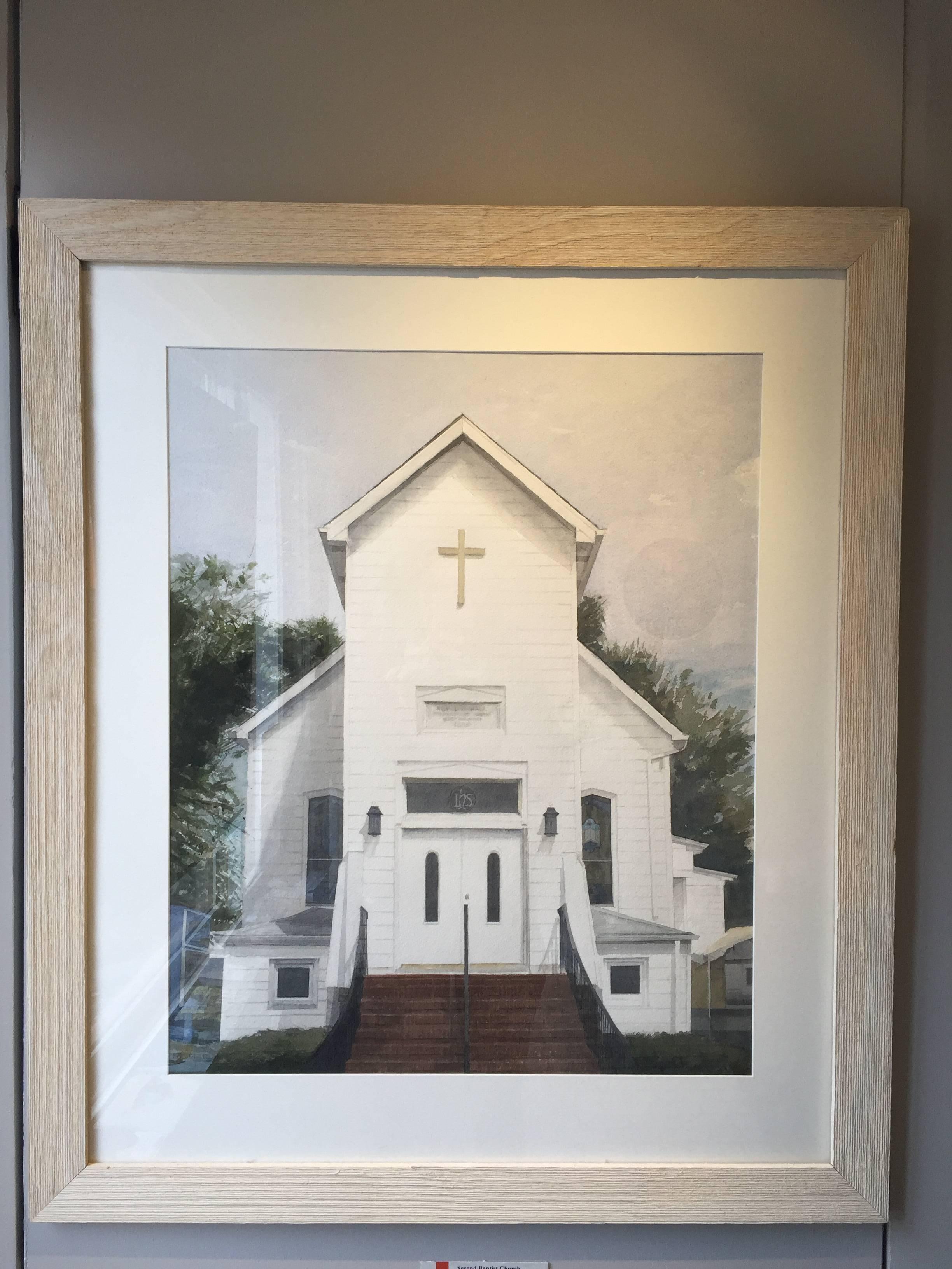 Second Baptist Church - Art by Mario Robinson