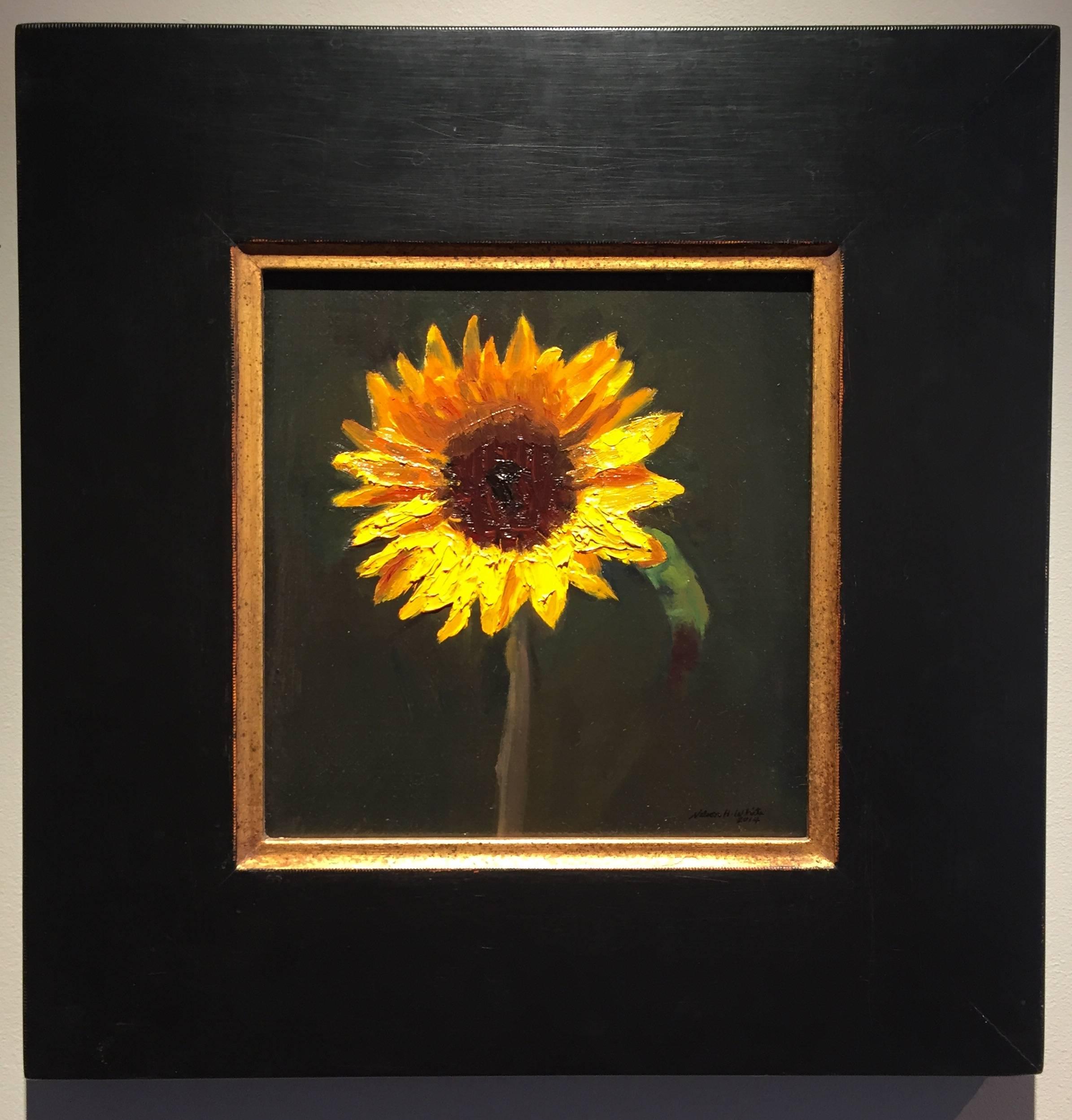 The Sunflower - Painting by Nelson H. White