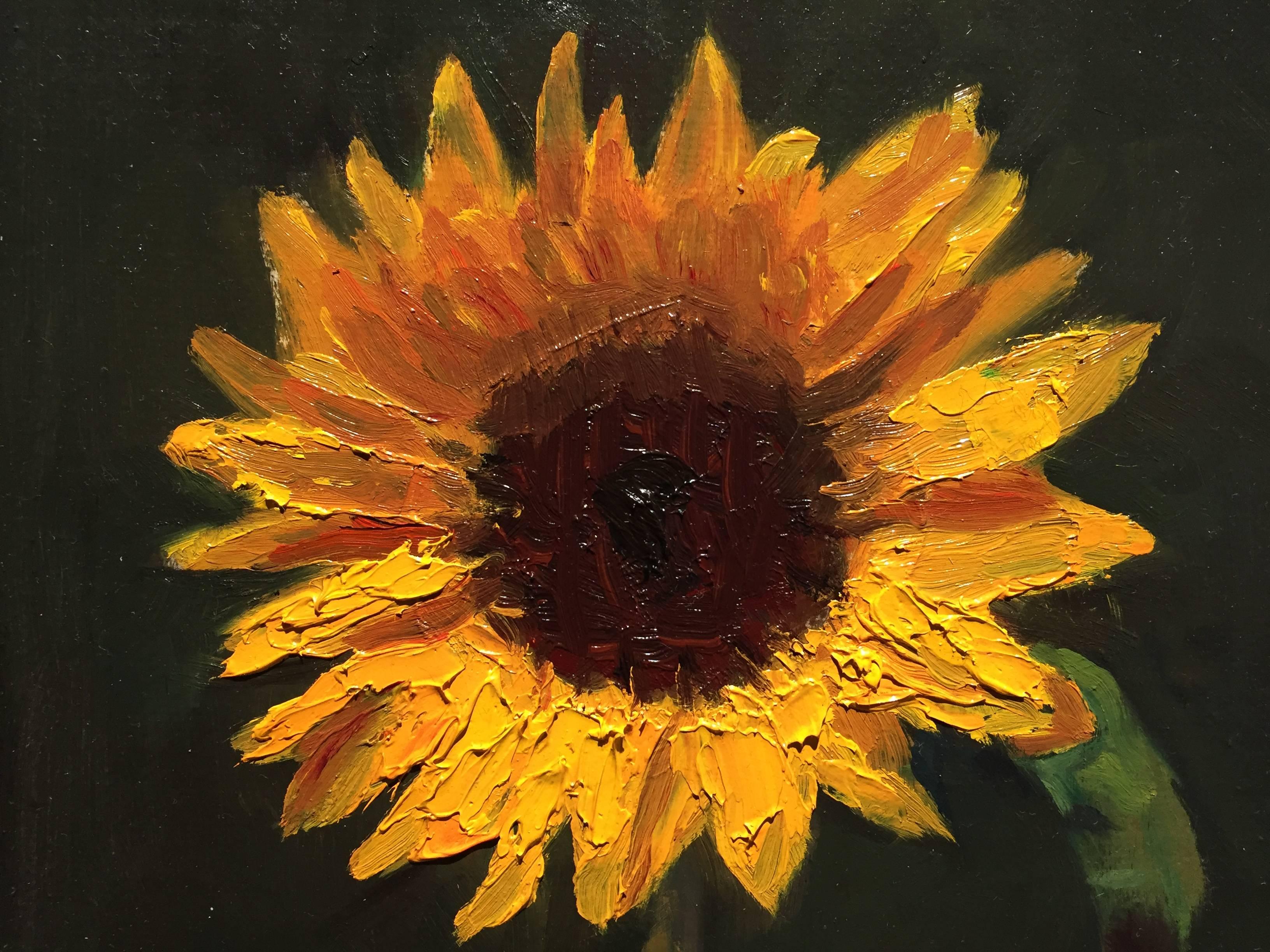 how much is the sunflower painting worth