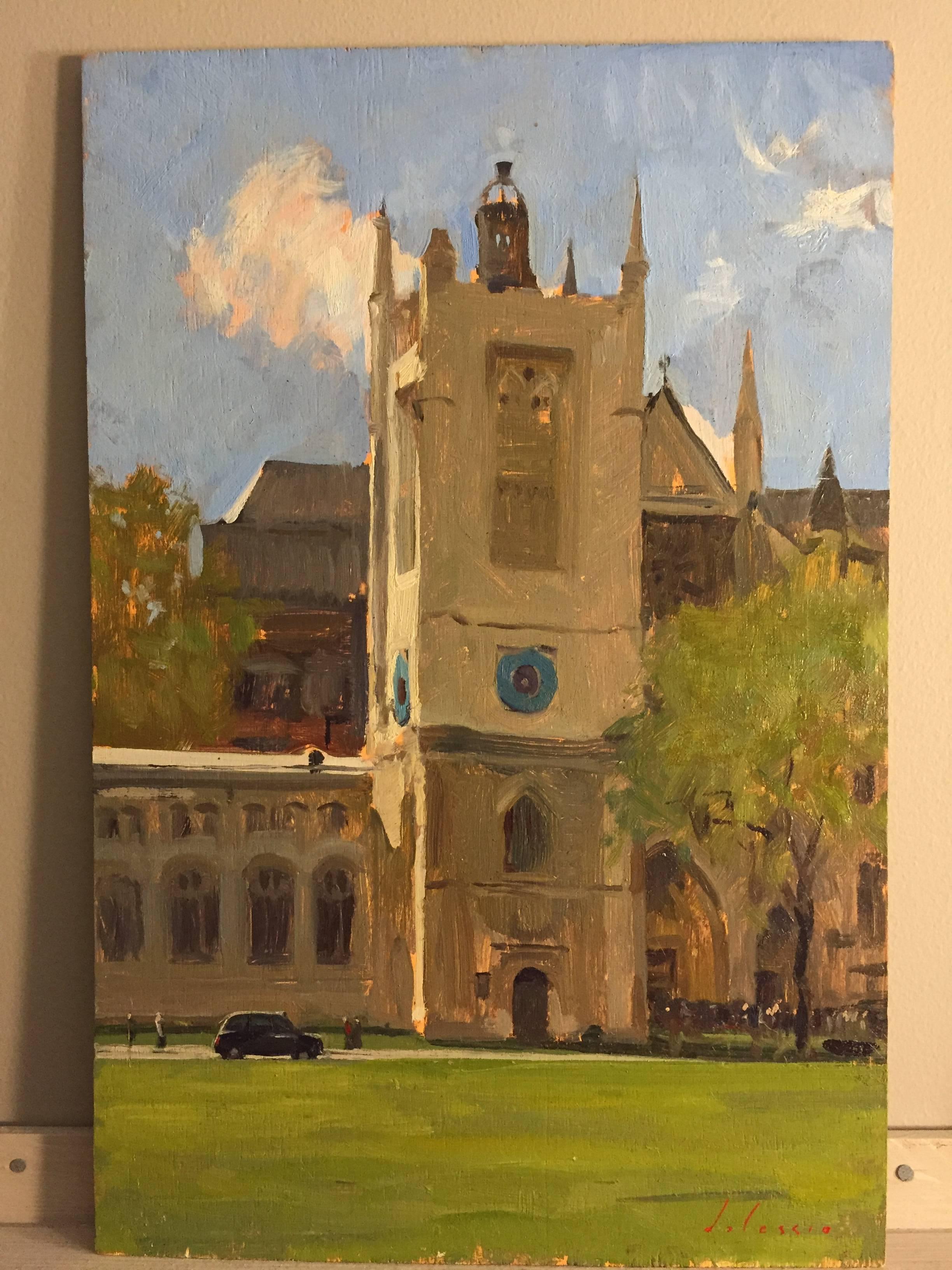 St. Margarets Church - Painting by Marc Dalessio