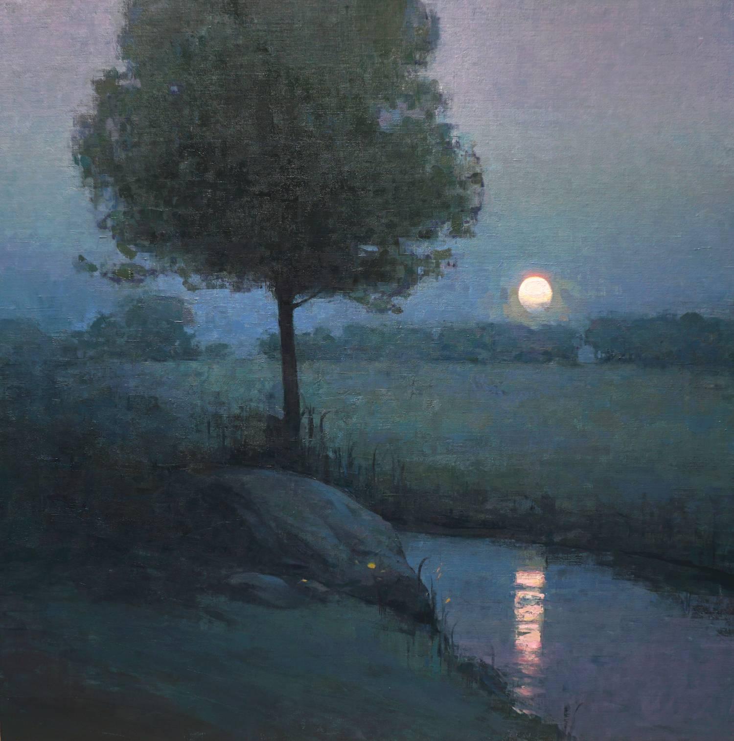 Stephen Bauman Landscape Painting - Twilight