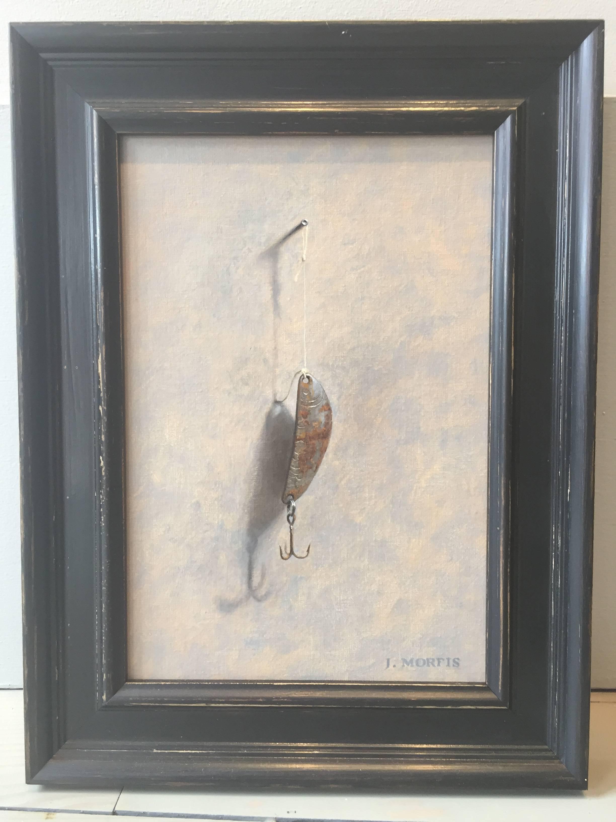 Rusty Snapper Lure - Painting by John Morfis
