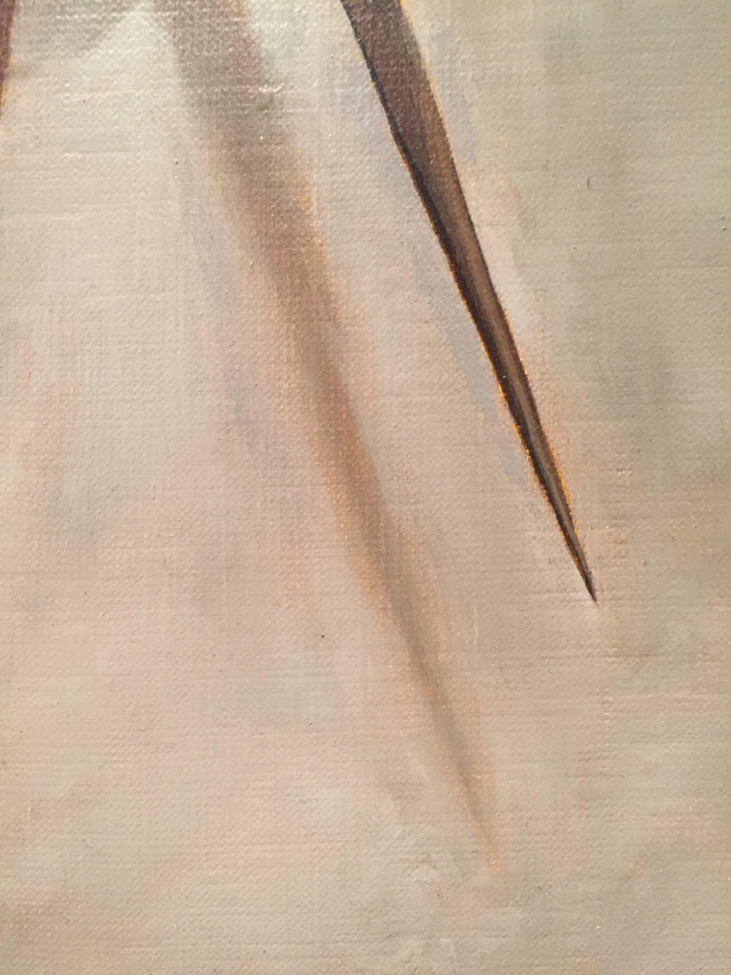The Architect's Contrappasto - Brown Still-Life Painting by John Morfis