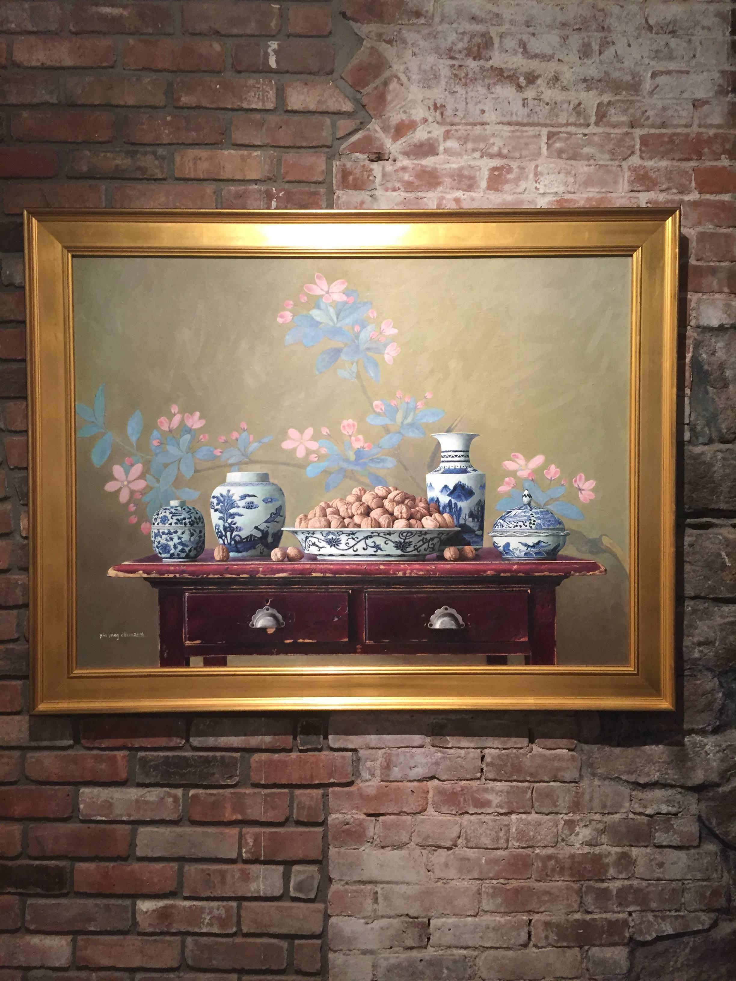 Noci in tavola - Painting di Yin Yong Chun