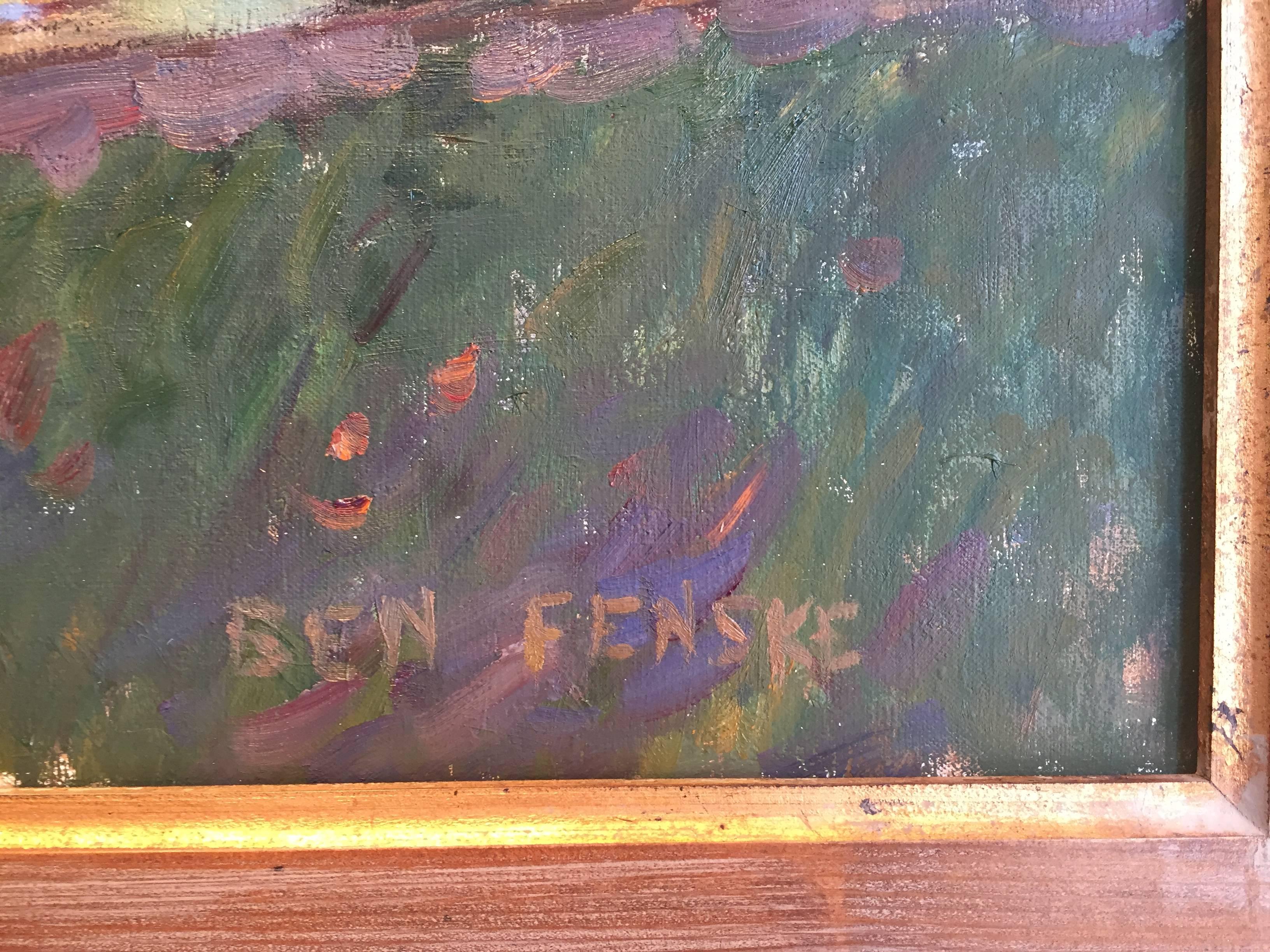 After a Storm - American Impressionist Painting by Ben Fenske