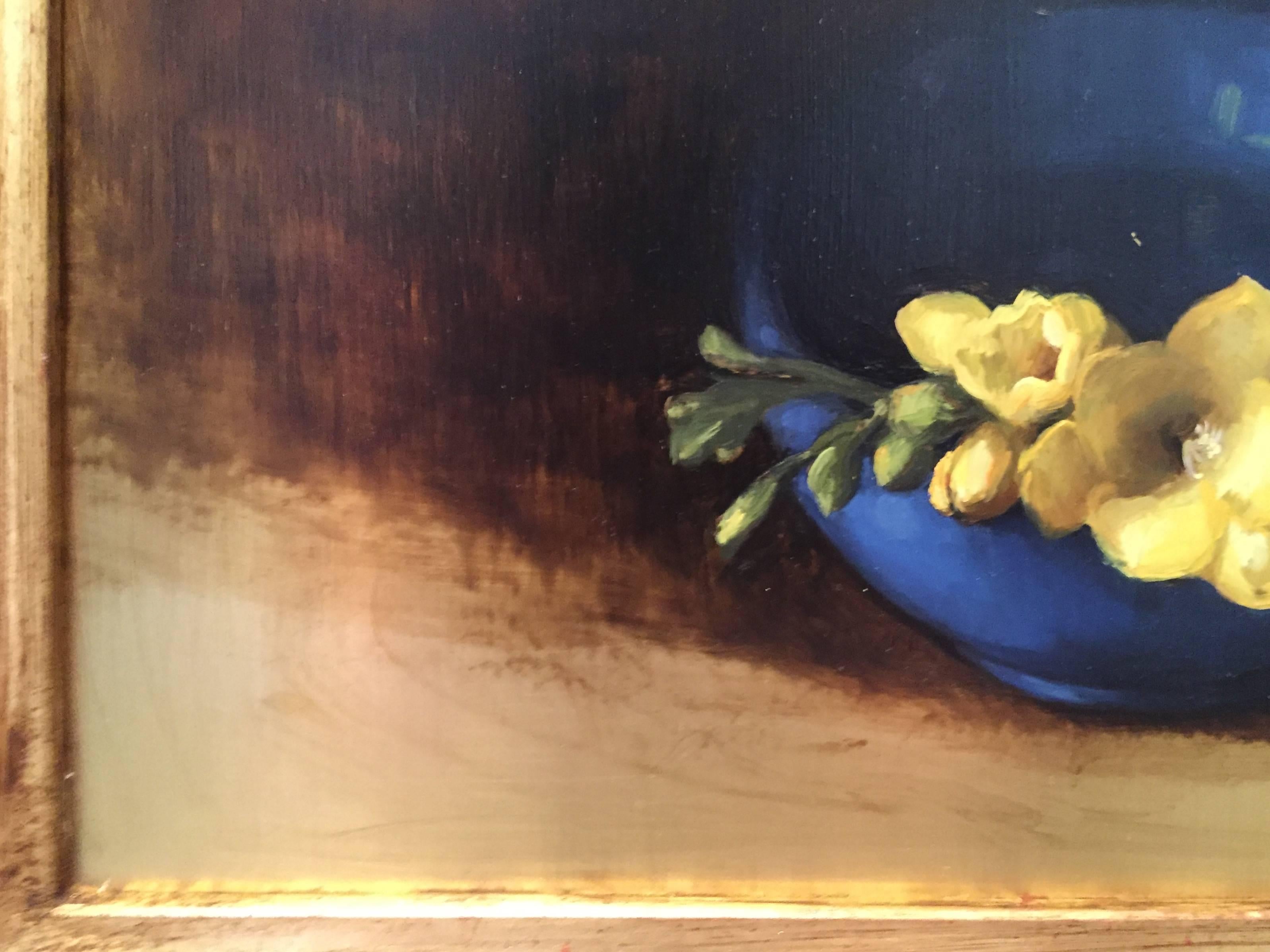 Spring Flowers - Realist Painting by Melissa Franklin Sanchez